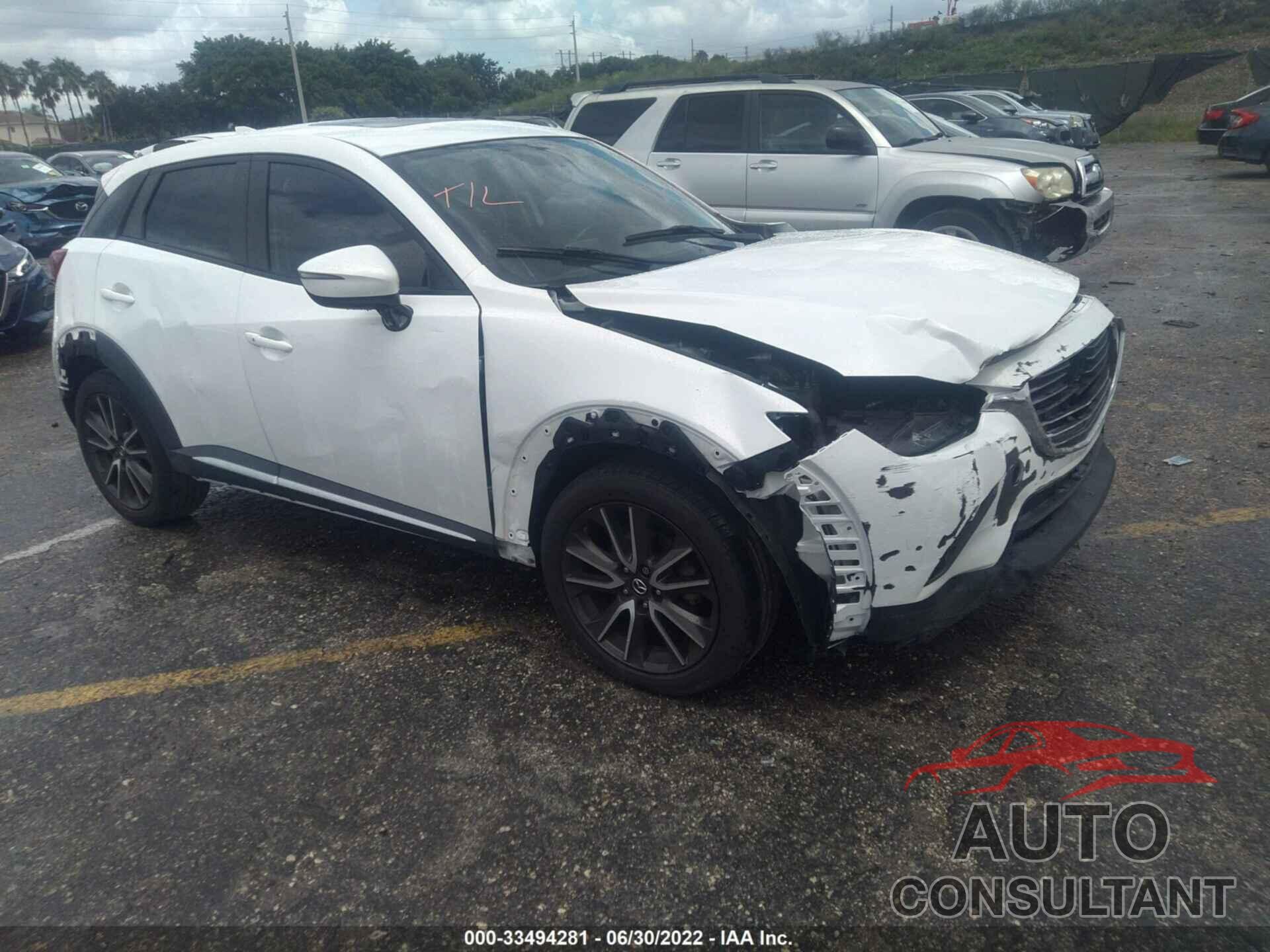 MAZDA CX-3 2016 - JM1DKBD77G0108267