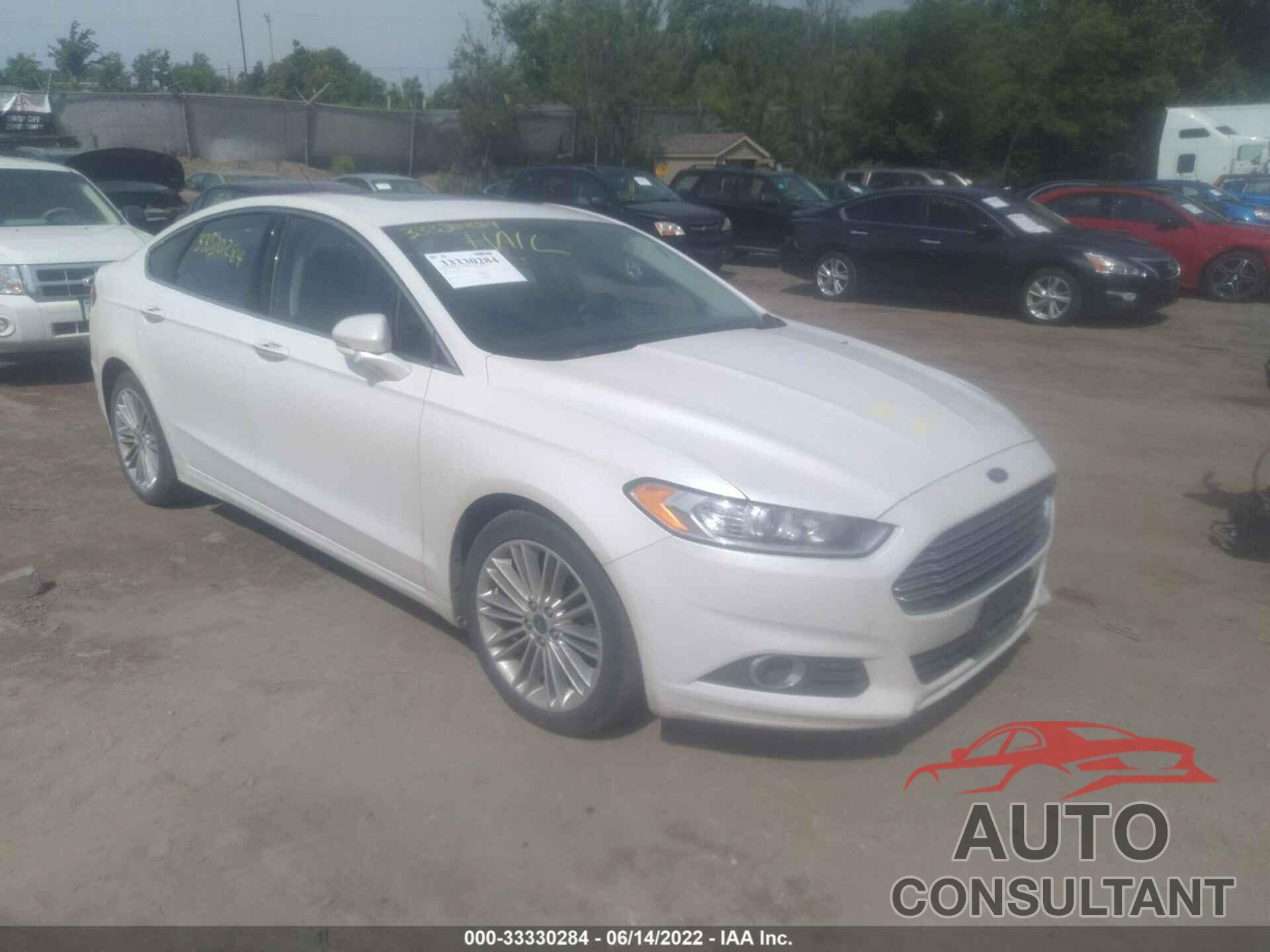 FORD FUSION 2016 - 3FA6P0T9XGR161276