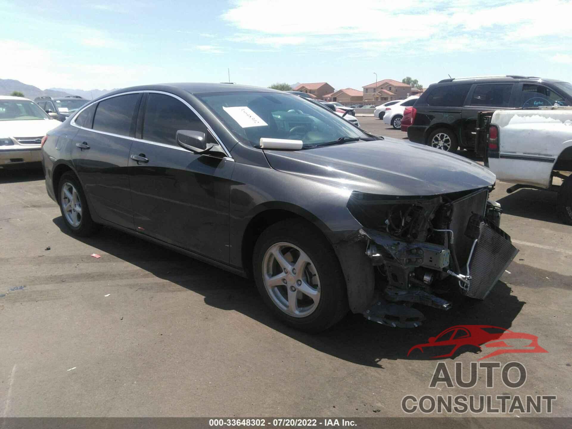 CHEVROLET MALIBU 2018 - 1G1ZB5ST6JF109480