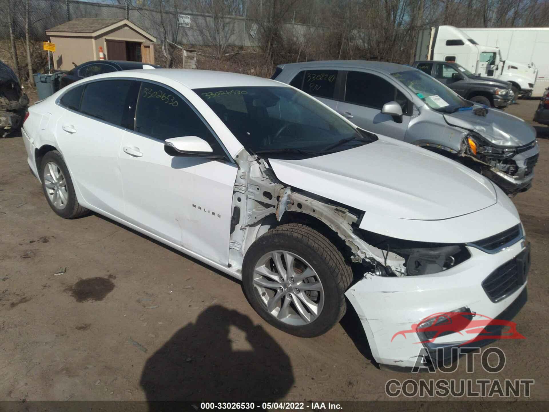 CHEVROLET MALIBU 2016 - 1G1ZE5ST9GF339367