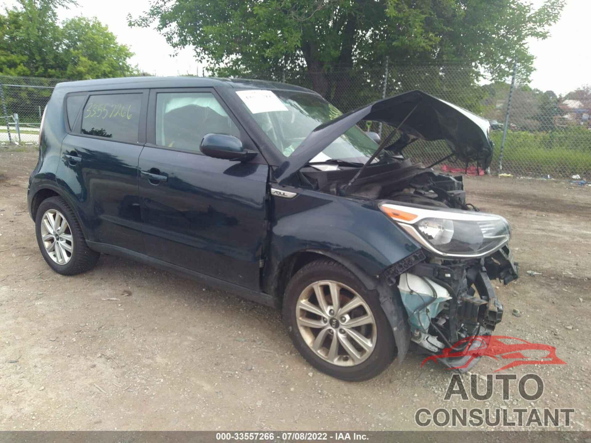 KIA SOUL 2017 - KNDJP3A50H7468759