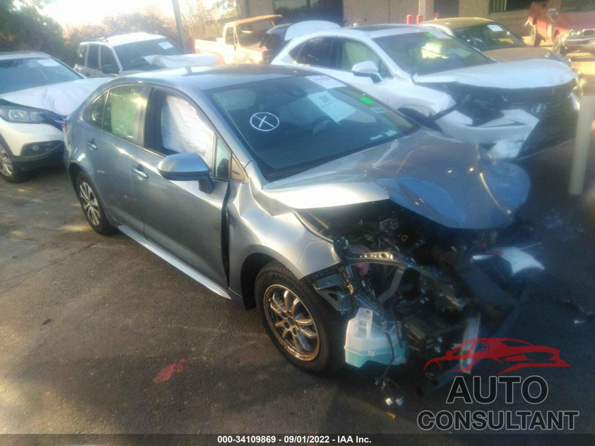 TOYOTA COROLLA 2022 - JTDEAMDE9NJ042586