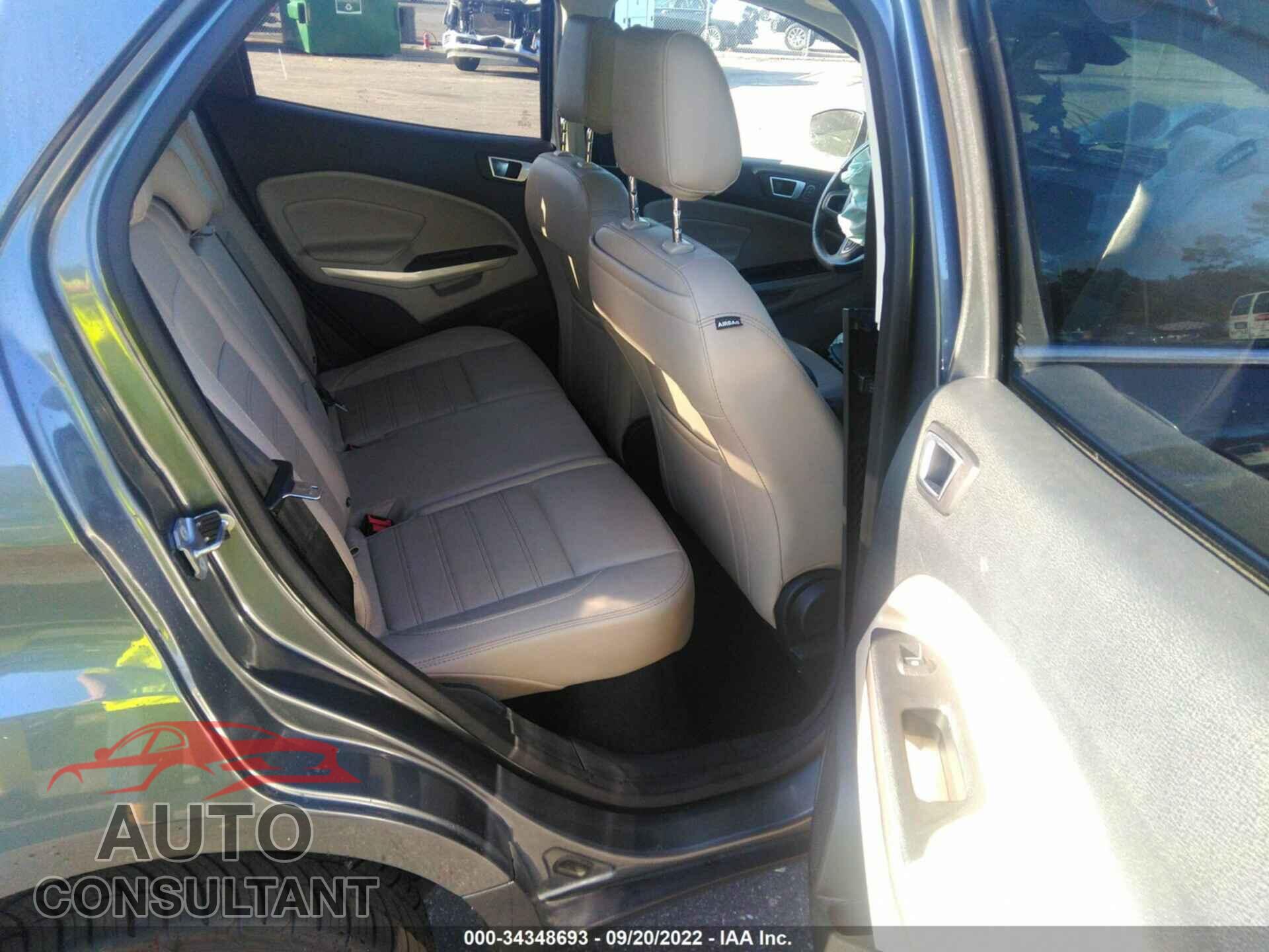 FORD ECOSPORT 2019 - MAJ6S3KL7KC260433