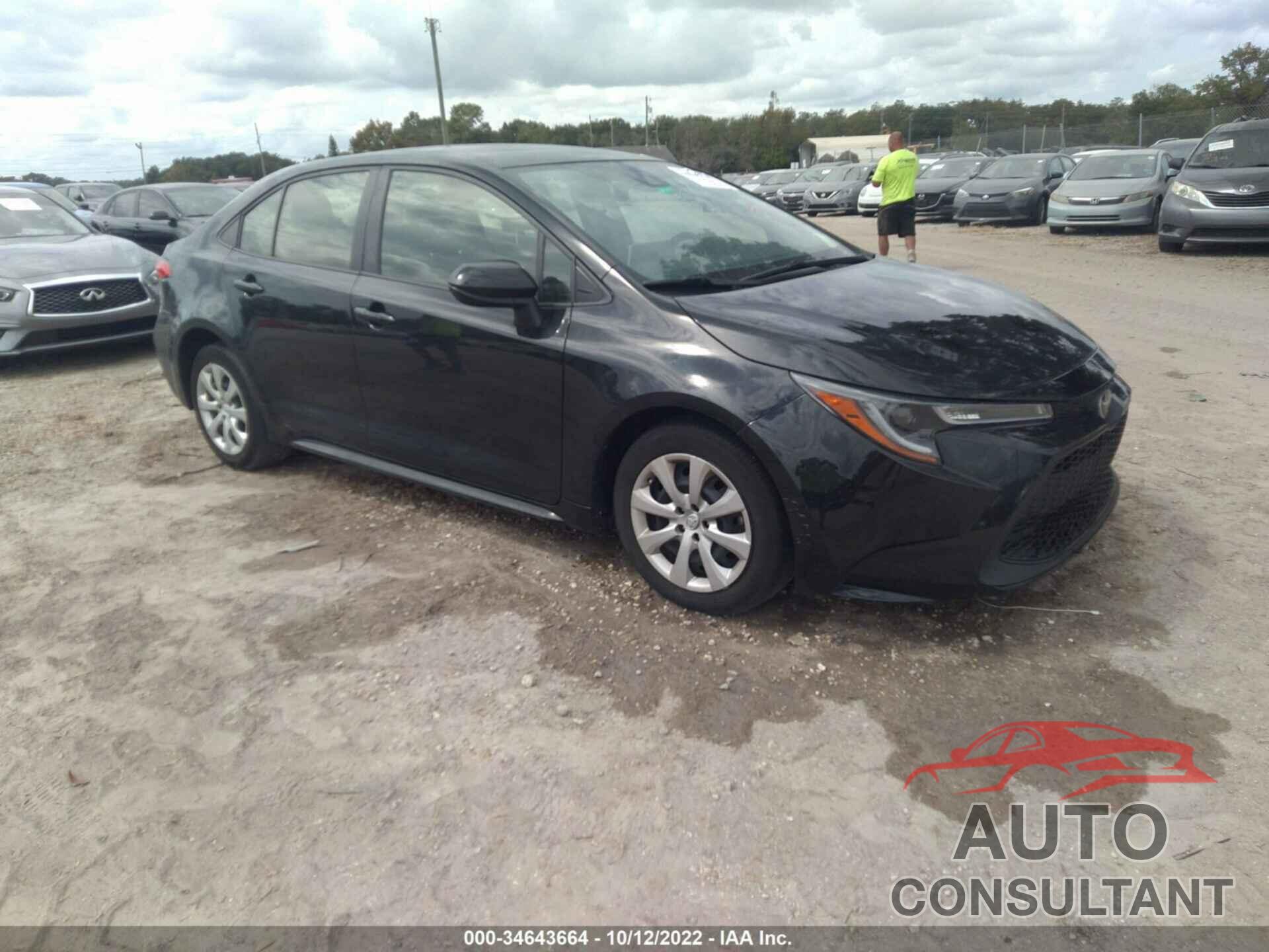 TOYOTA COROLLA 2021 - JTDEPMAE6MJ177333