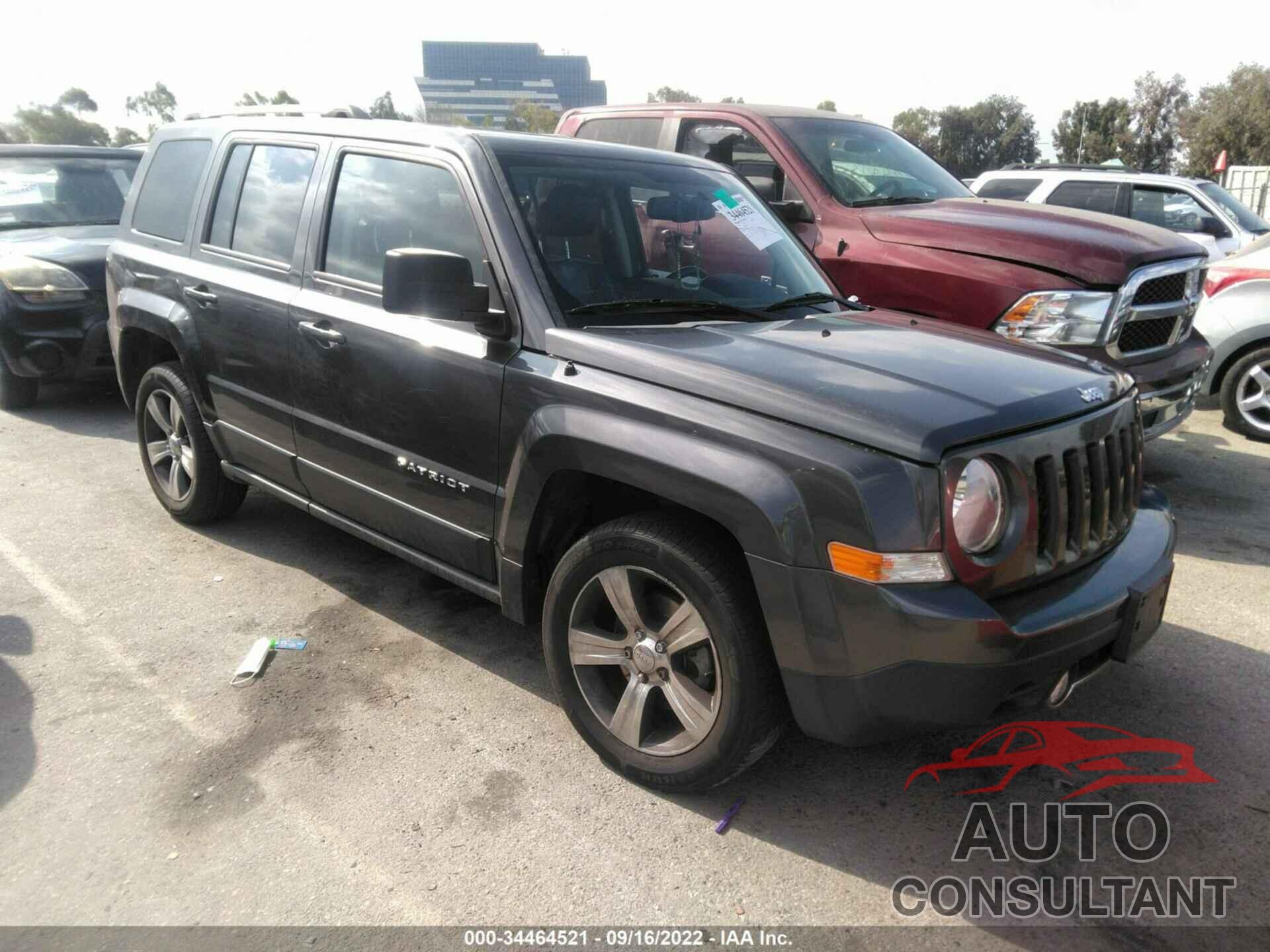 JEEP PATRIOT 2016 - 1C4NJPFA9GD507347