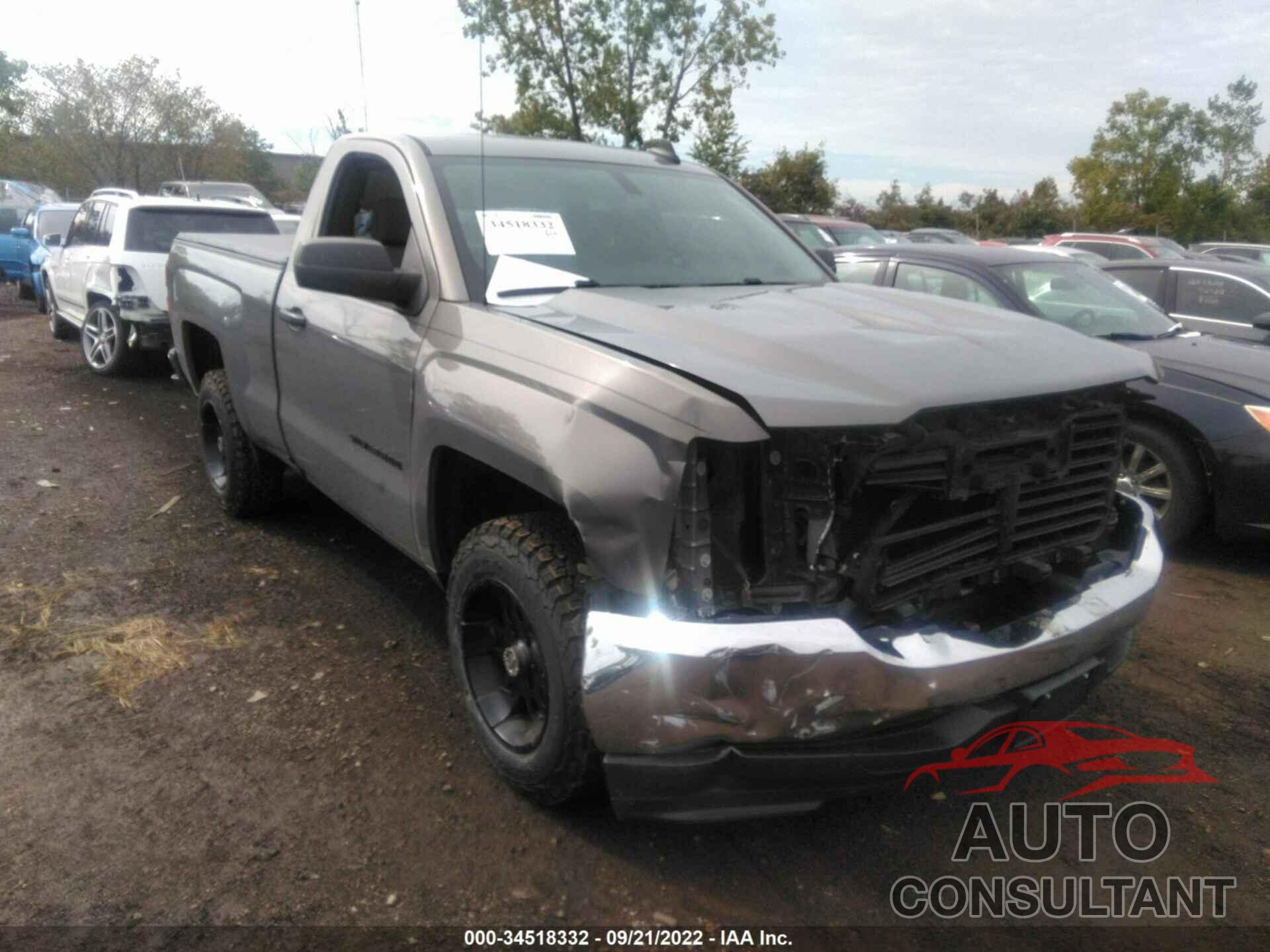 CHEVROLET SILVERADO 1500 2017 - 1GCNCNEH0HZ151596