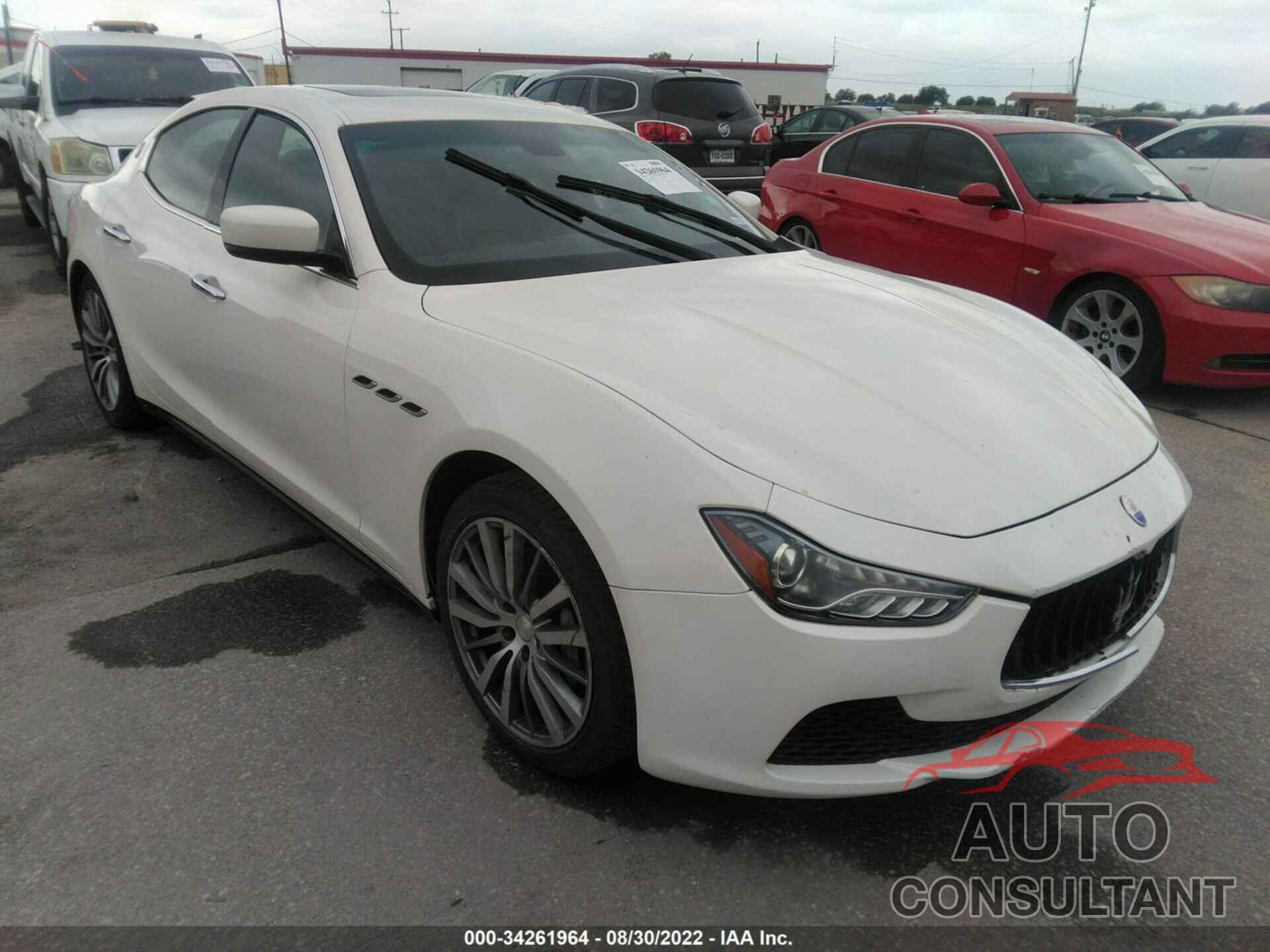 MASERATI GHIBLI 2016 - ZAM57XSA3G1173771