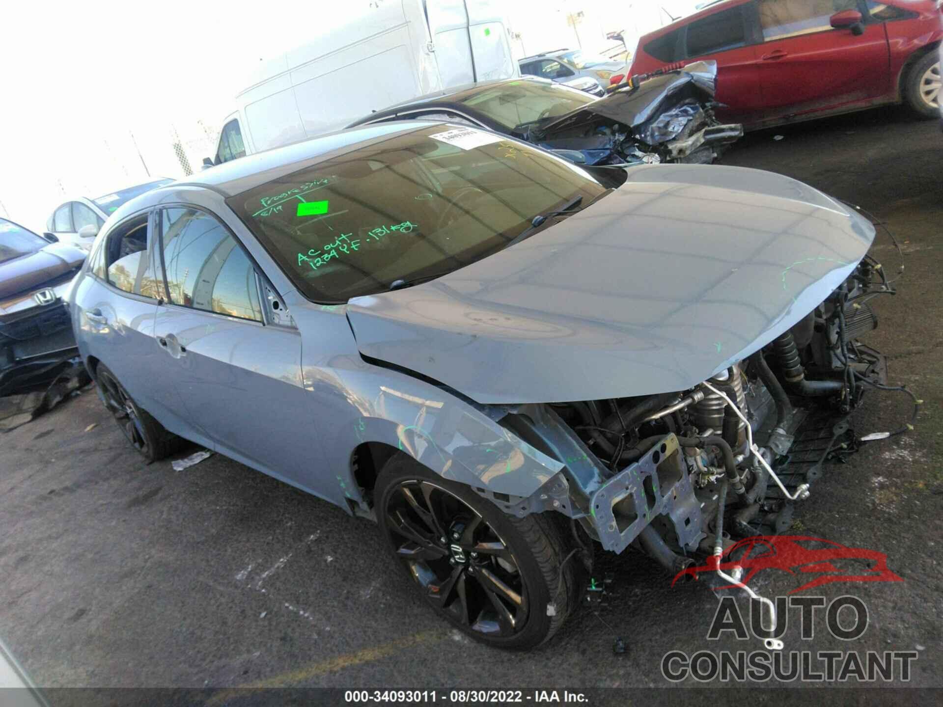 HONDA CIVIC HATCHBACK 2019 - SHHFK7H4XKU410974
