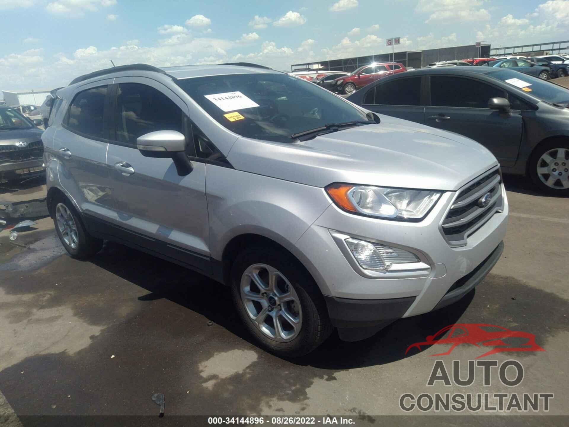 FORD ECOSPORT 2019 - MAJ3S2GE6KC254131