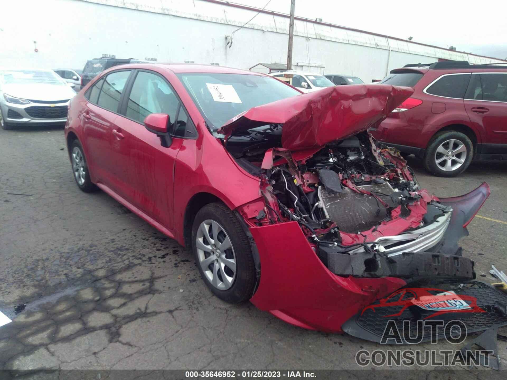 TOYOTA COROLLA 2021 - 5YFEPMAE2MP180273