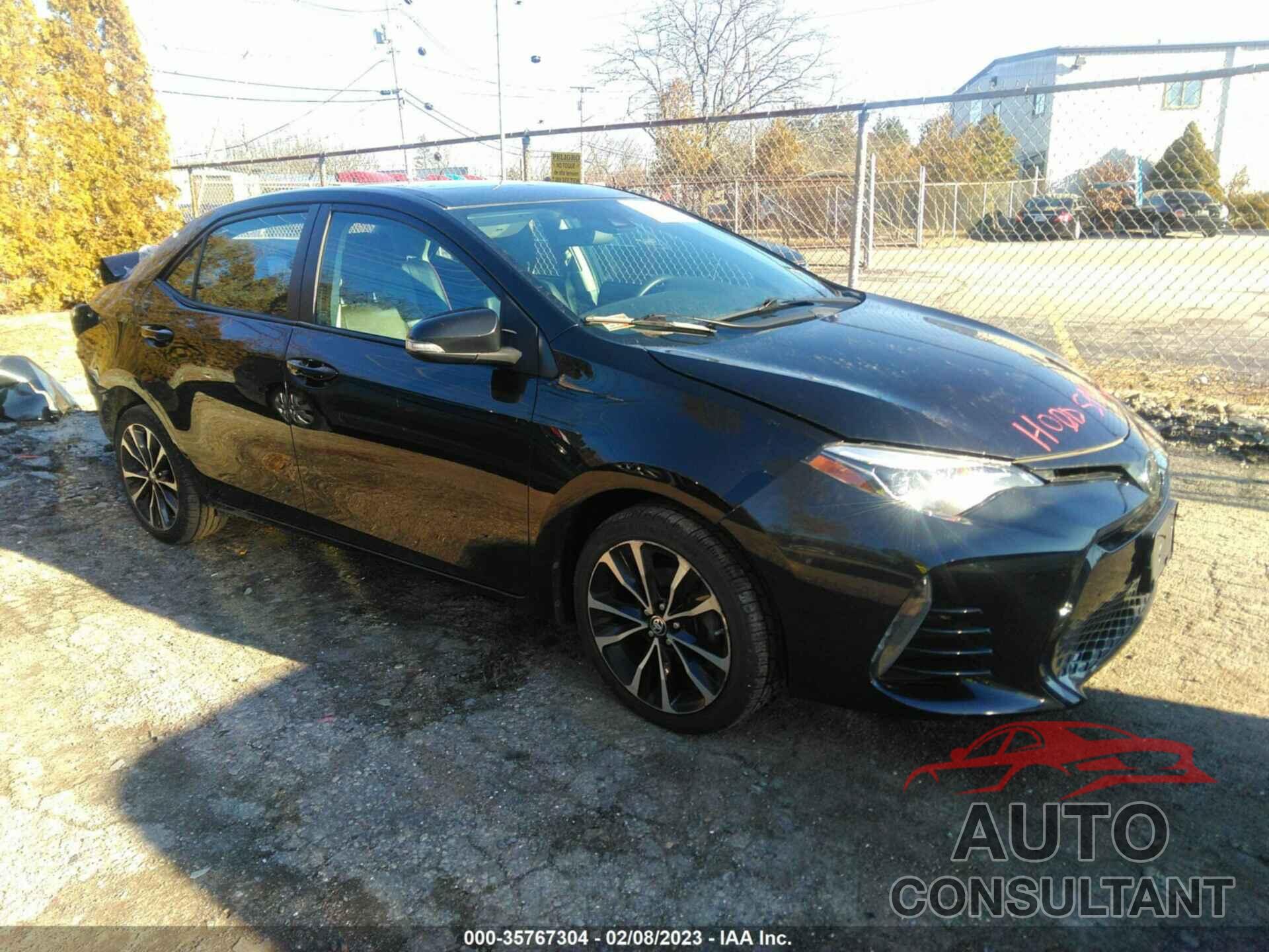 TOYOTA COROLLA 2017 - 2T1BURHE6HC835877