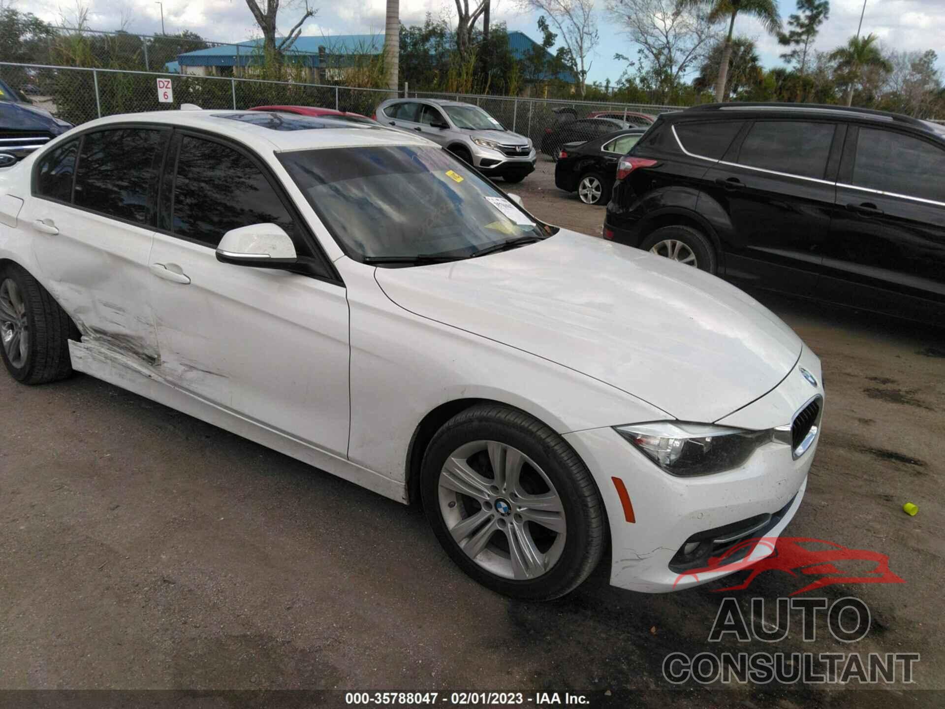 BMW 3 SERIES 2016 - WBA8E9G52GNT46569