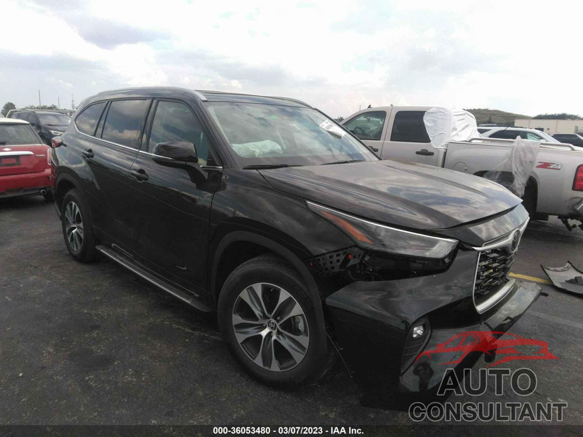 TOYOTA HIGHLANDER 2022 - 5TDGZRAH2NS560099