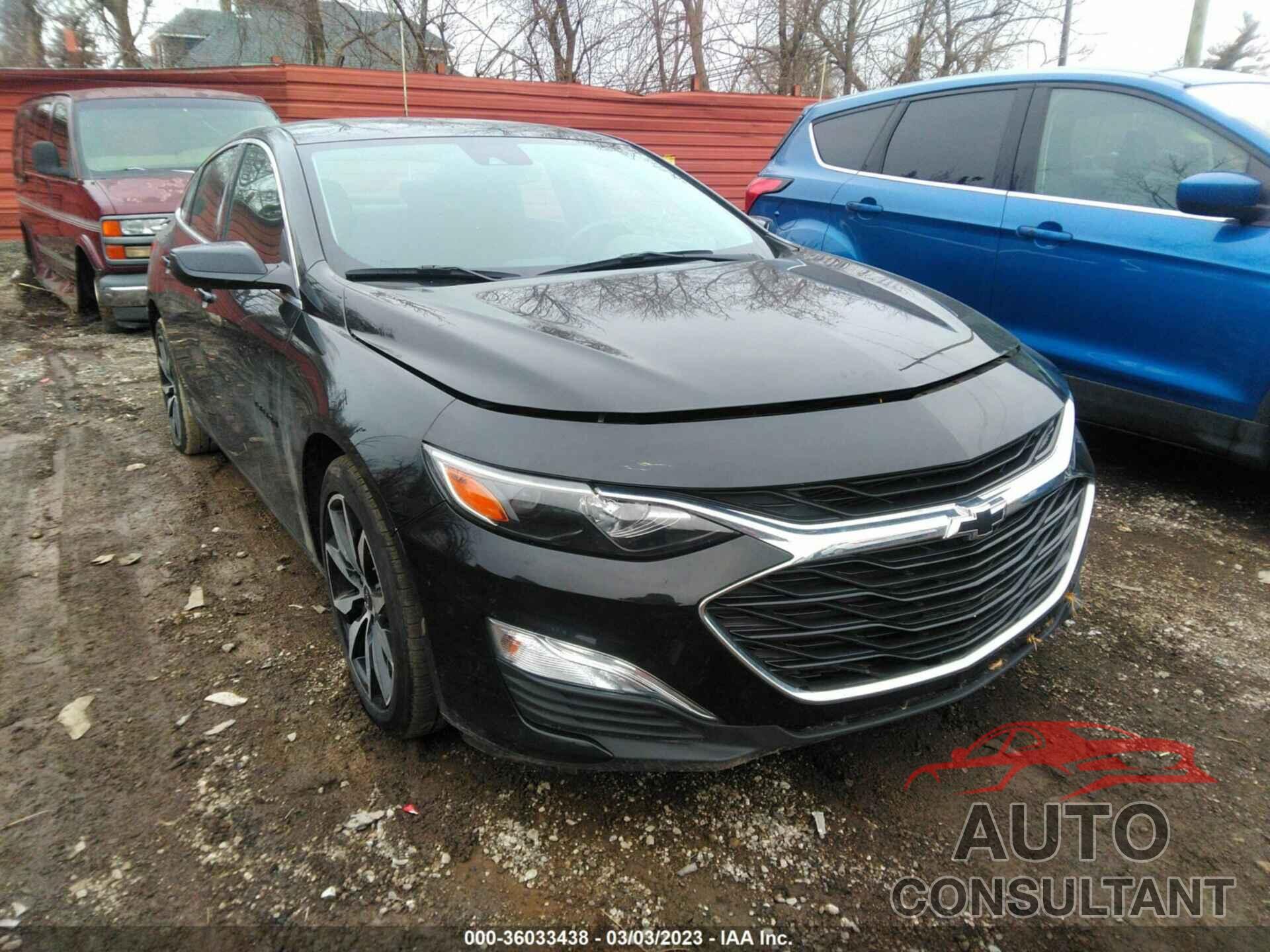CHEVROLET MALIBU 2021 - 1G1ZG5ST3MF035120
