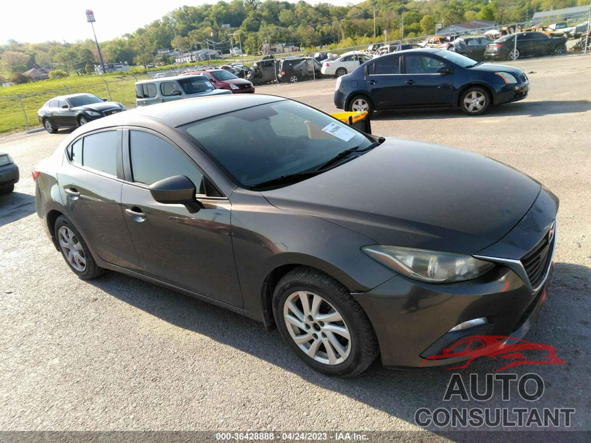 MAZDA MAZDA3 2015 - JM1BM1T79F1237682