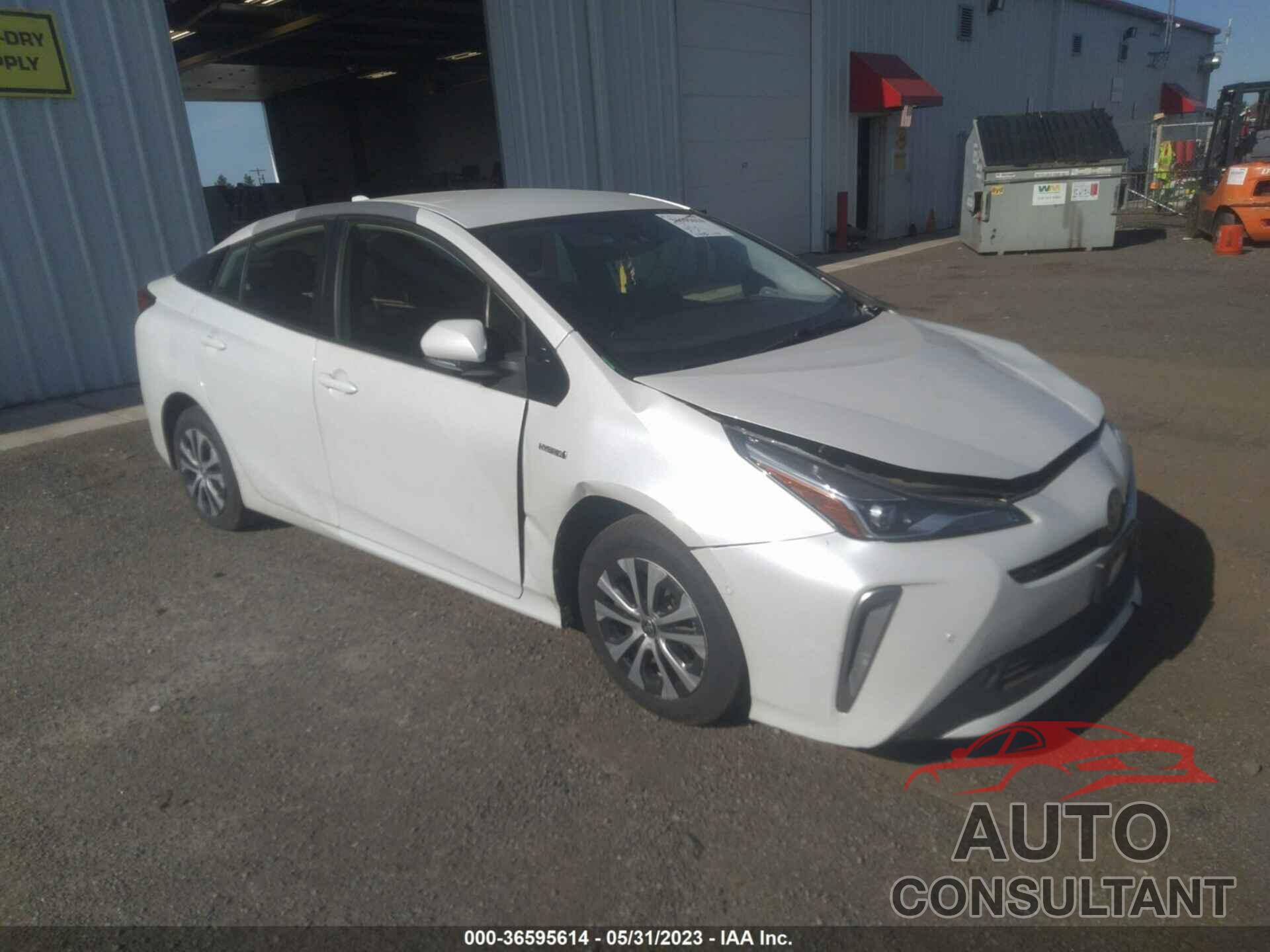 TOYOTA PRIUS 2021 - JTDL9MFU6M3024487