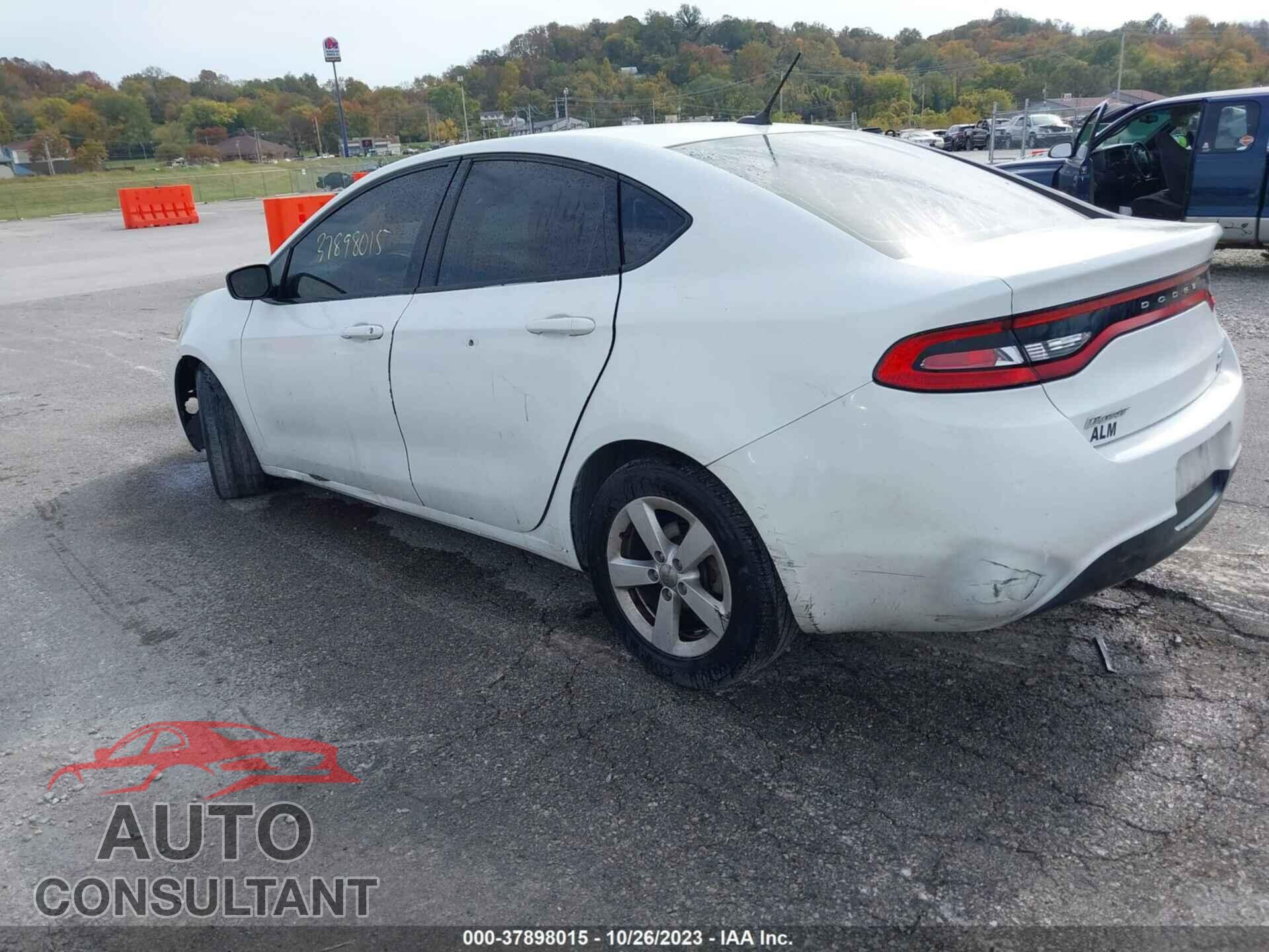 DODGE DART 2016 - 1C3CDFBA6GD584583