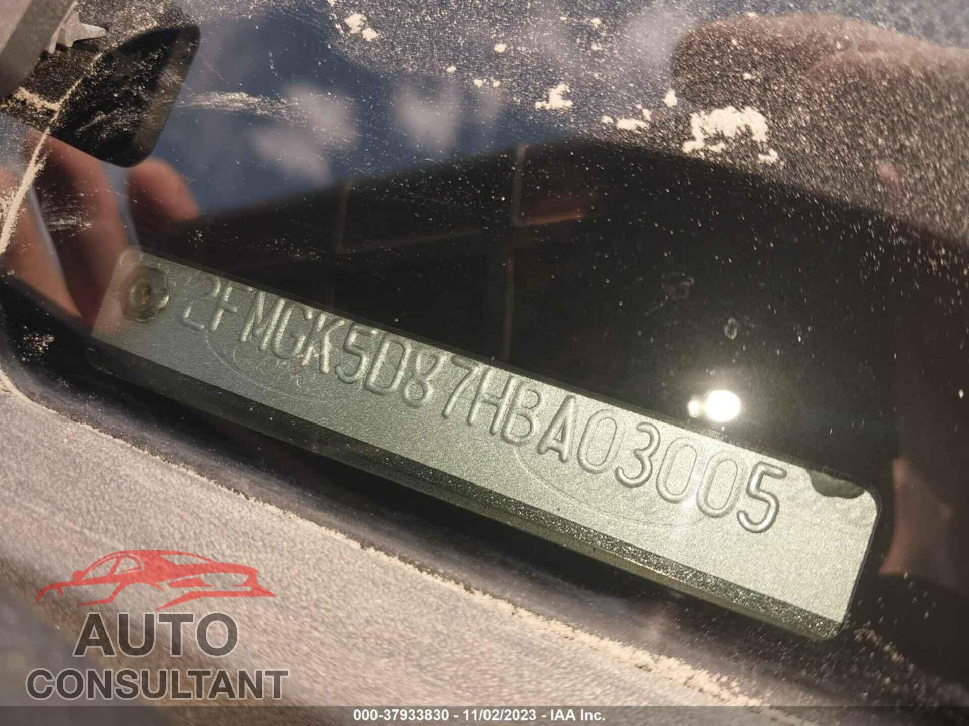 FORD FLEX 2017 - 2FMGK5D87HBA03005