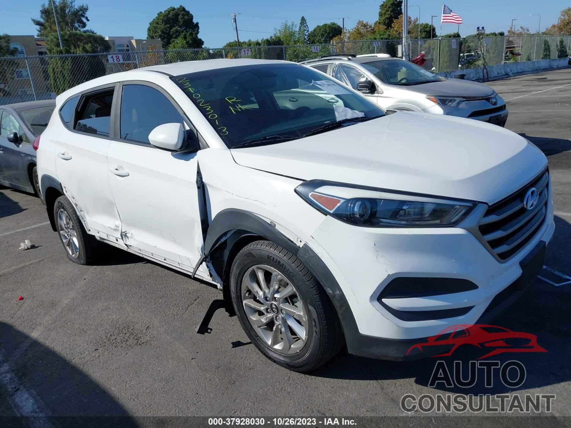 HYUNDAI TUCSON 2018 - KM8J23A45JU674703