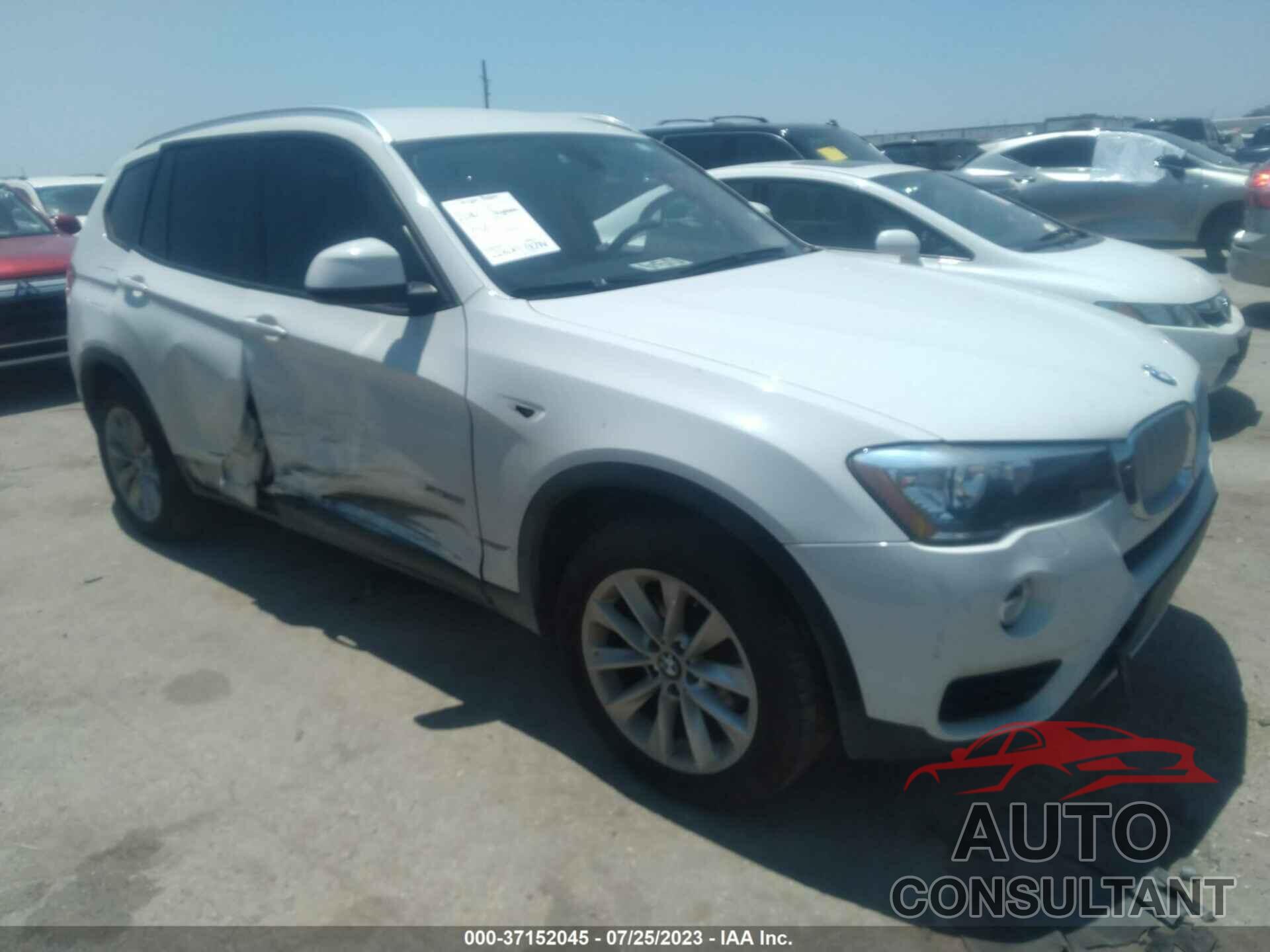 BMW X3 2017 - 5UXWZ7C34H0V94567