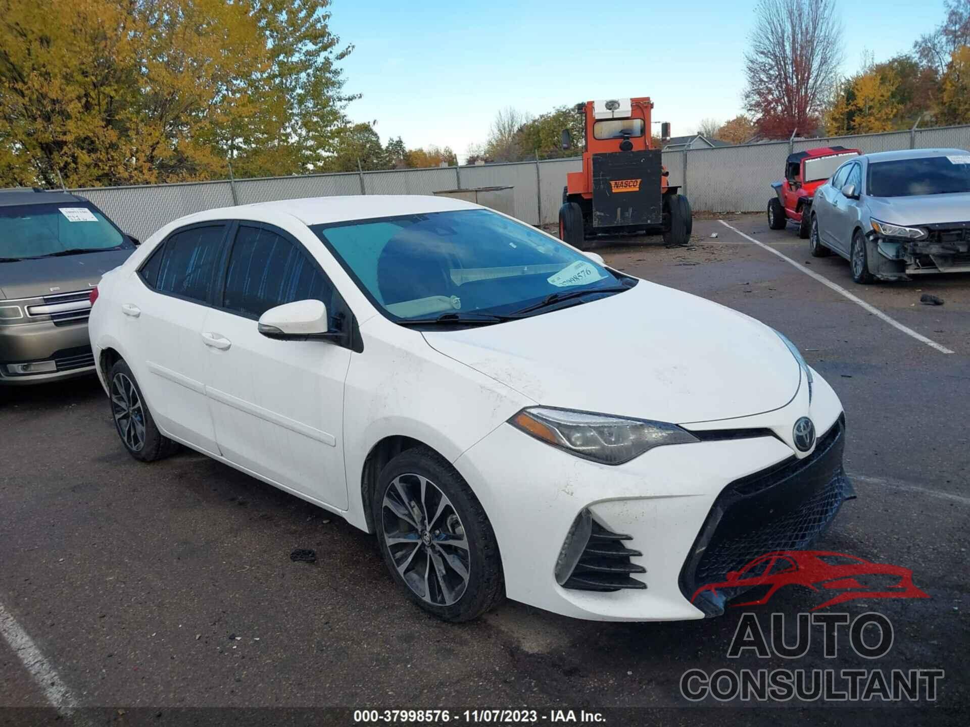 TOYOTA COROLLA 2019 - 2T1BURHE2KC160892