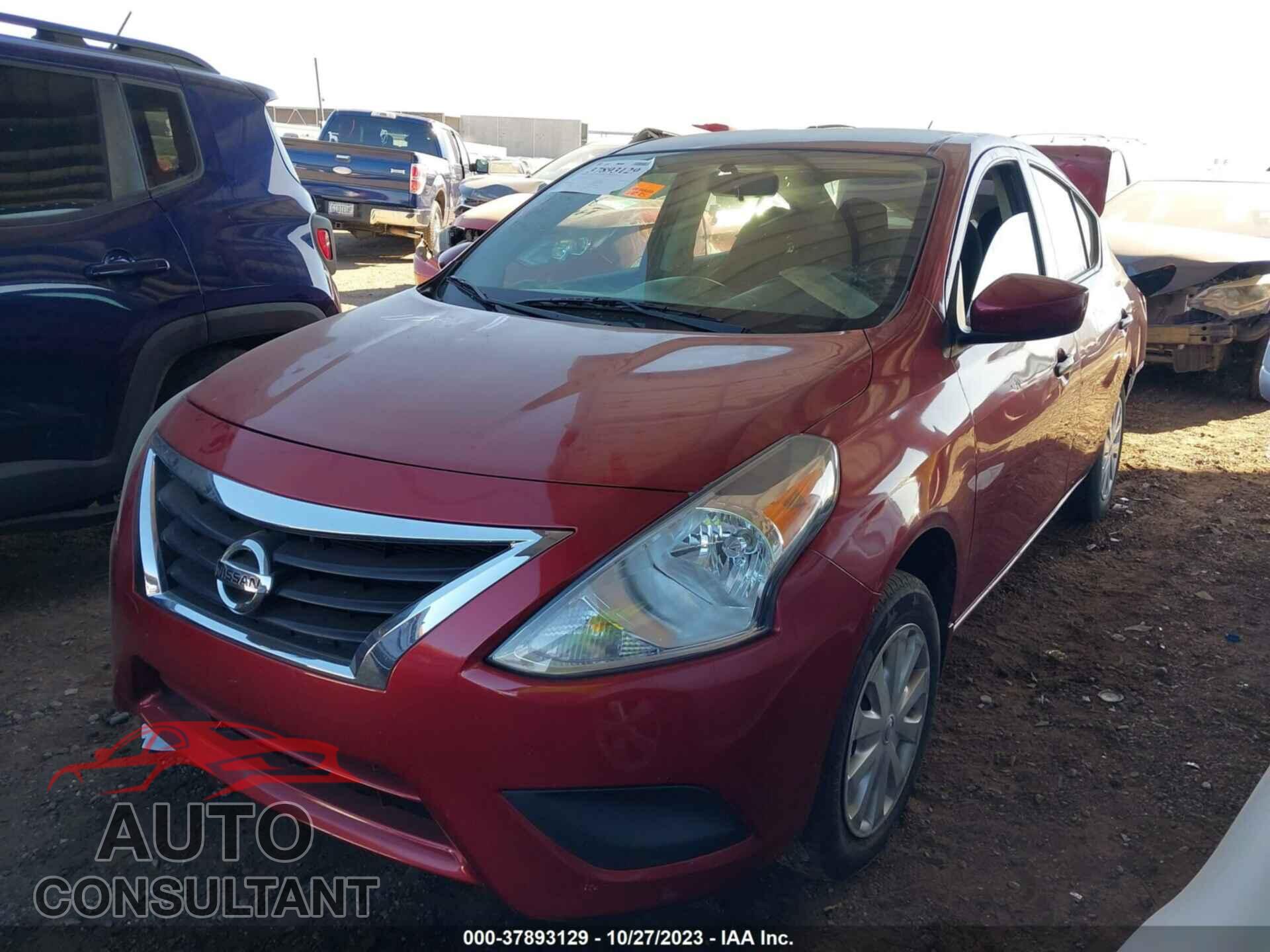 NISSAN VERSA 2017 - 3N1CN7AP5HL811801