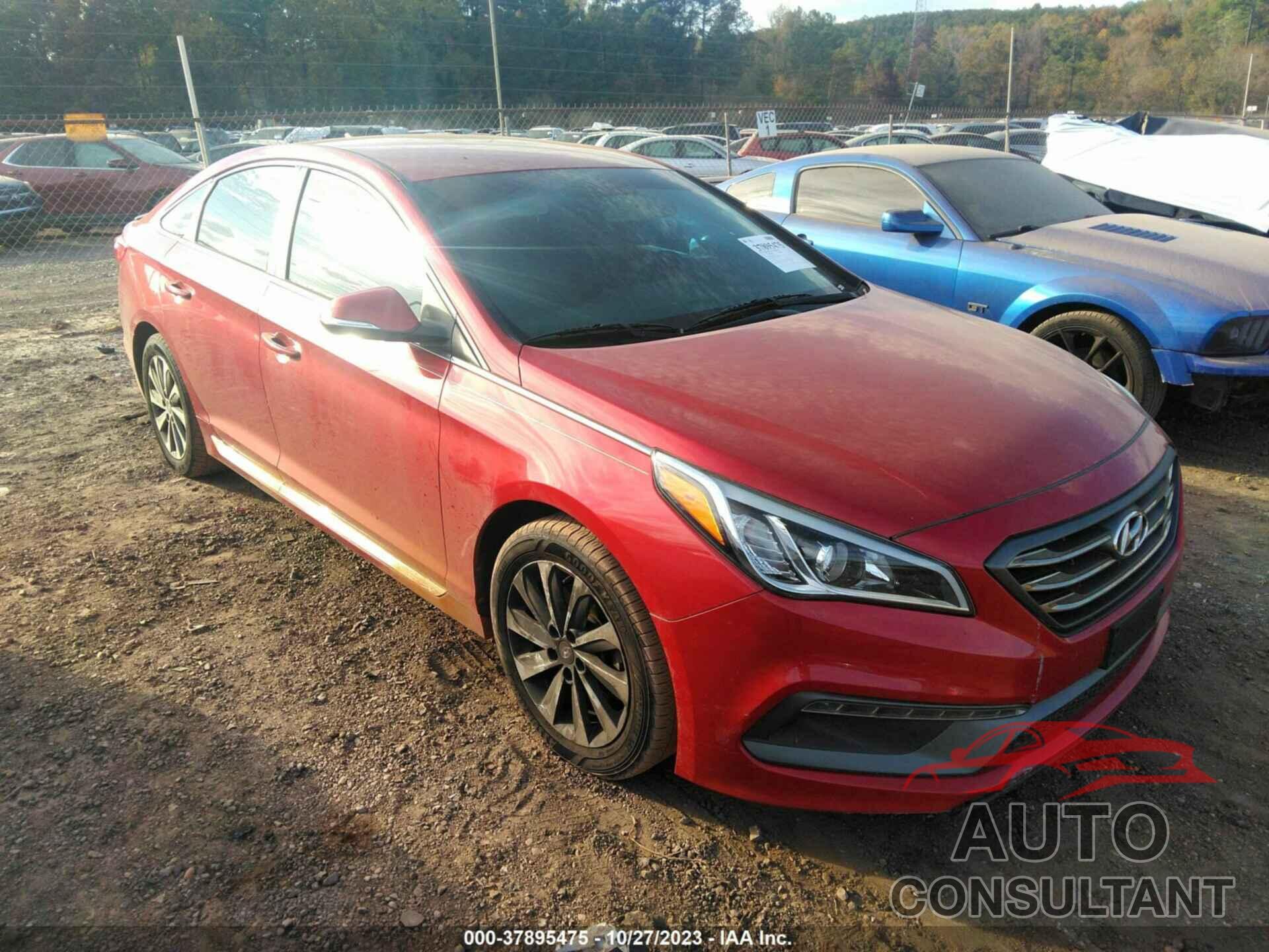 HYUNDAI SONATA 2017 - 5NPE34AF2HH481326