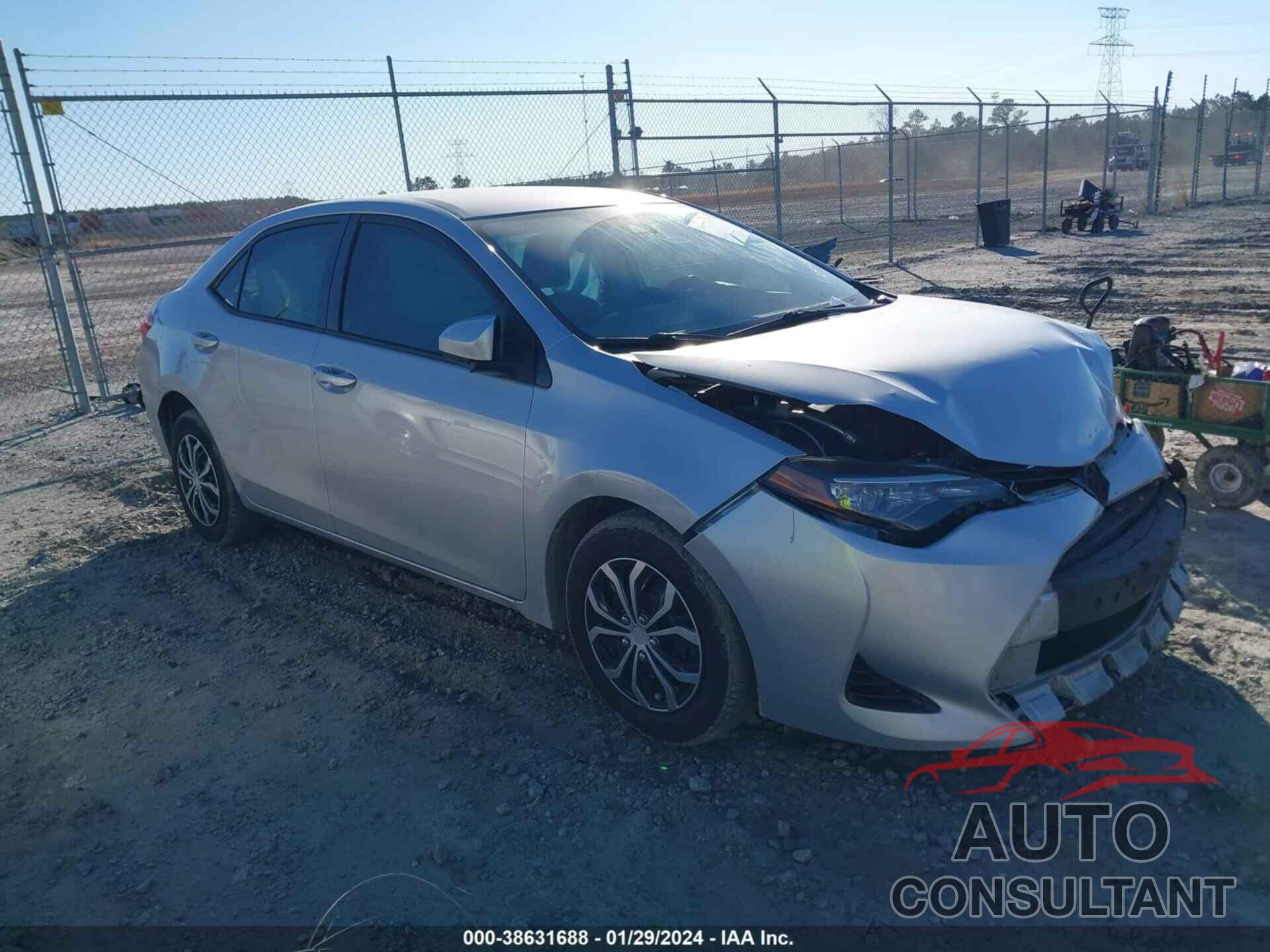 TOYOTA COROLLA 2017 - 2T1BURHEXHC791091