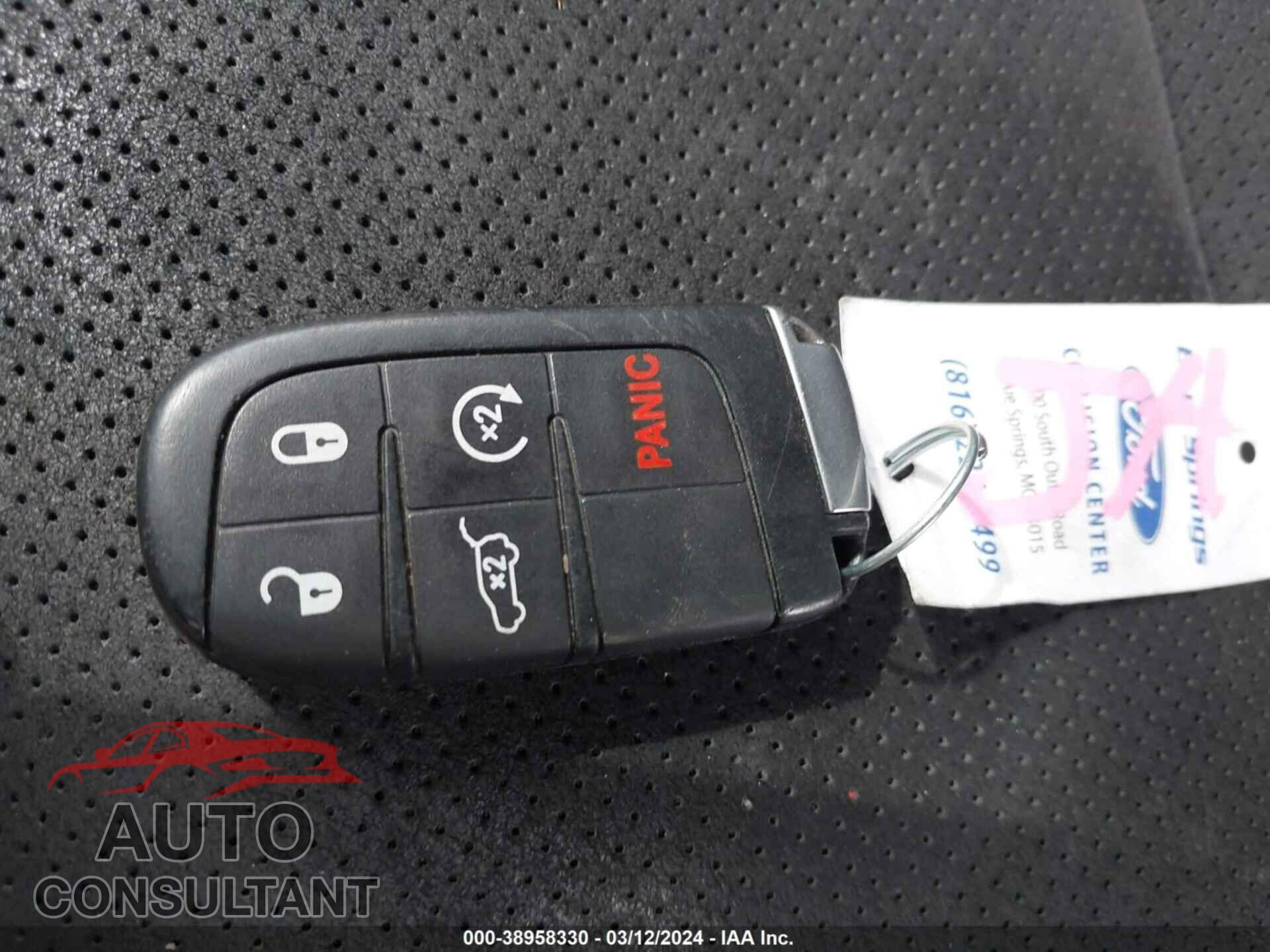 DODGE DURANGO 2021 - 1C4SDJCT4MC604504