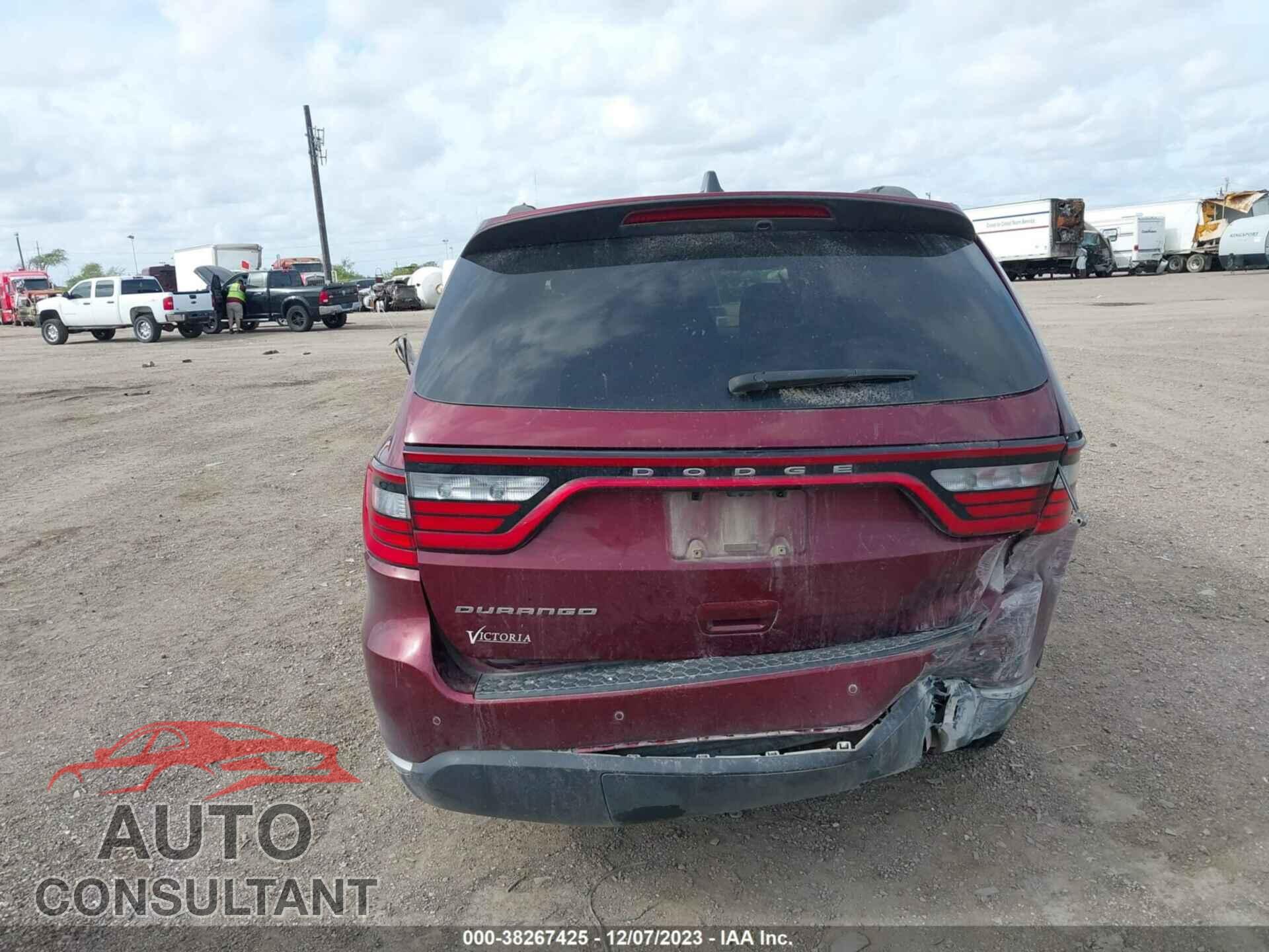 DODGE DURANGO 2022 - 1C4RDHAGXNC101977