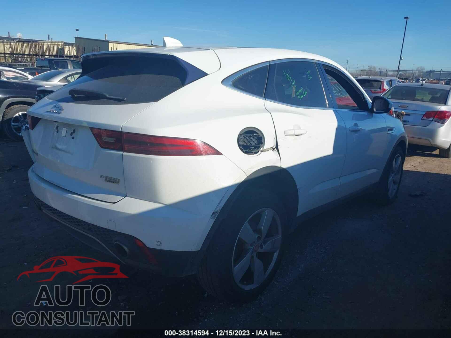 JAGUAR E-PACE 2018 - SADFJ2FX0J1Z31024
