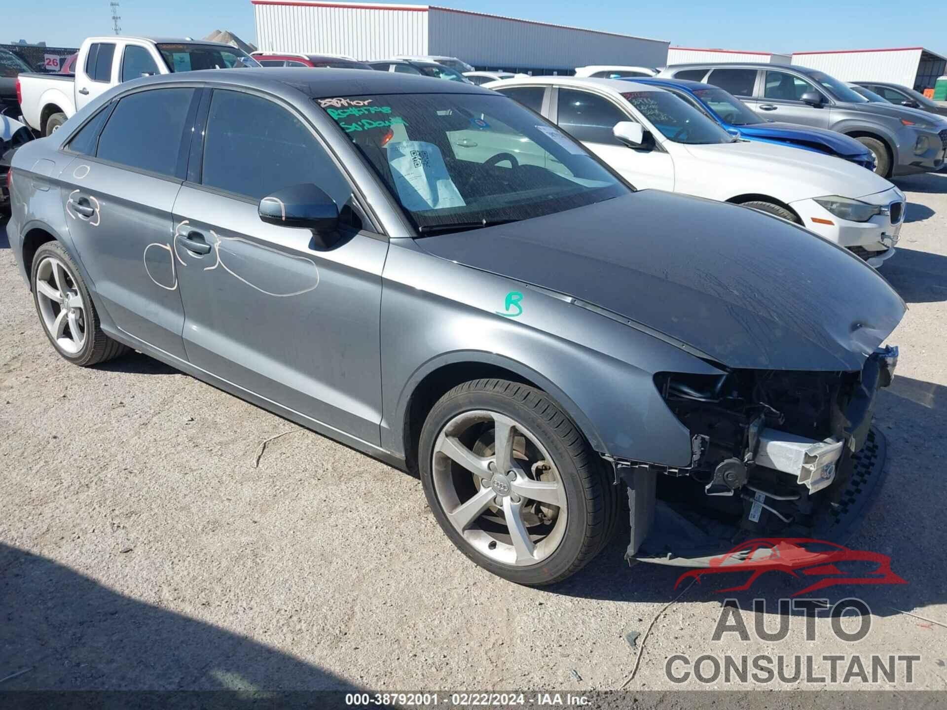 AUDI A3 2016 - WAUA7GFF9G1019300