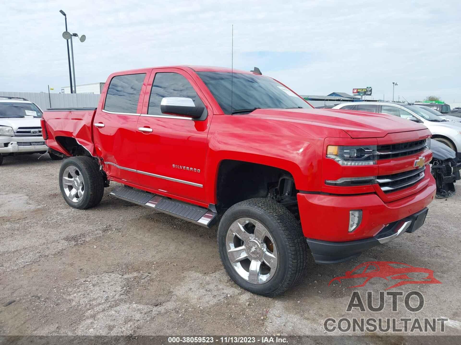 CHEVROLET SILVERADO 1500 2017 - 3GCUKSEC9HG454734