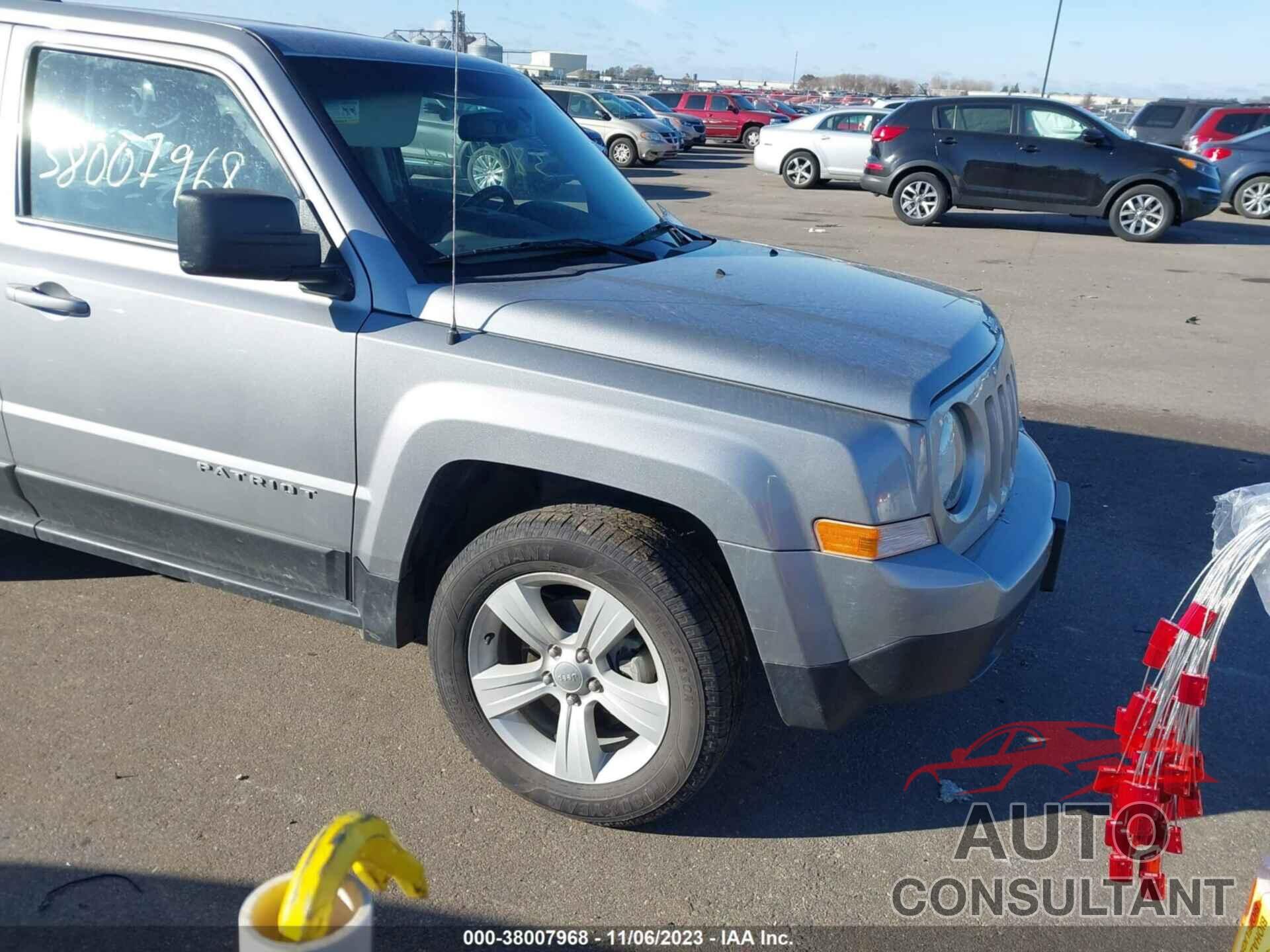 JEEP PATRIOT 2017 - 1C4NJRFB0HD127173