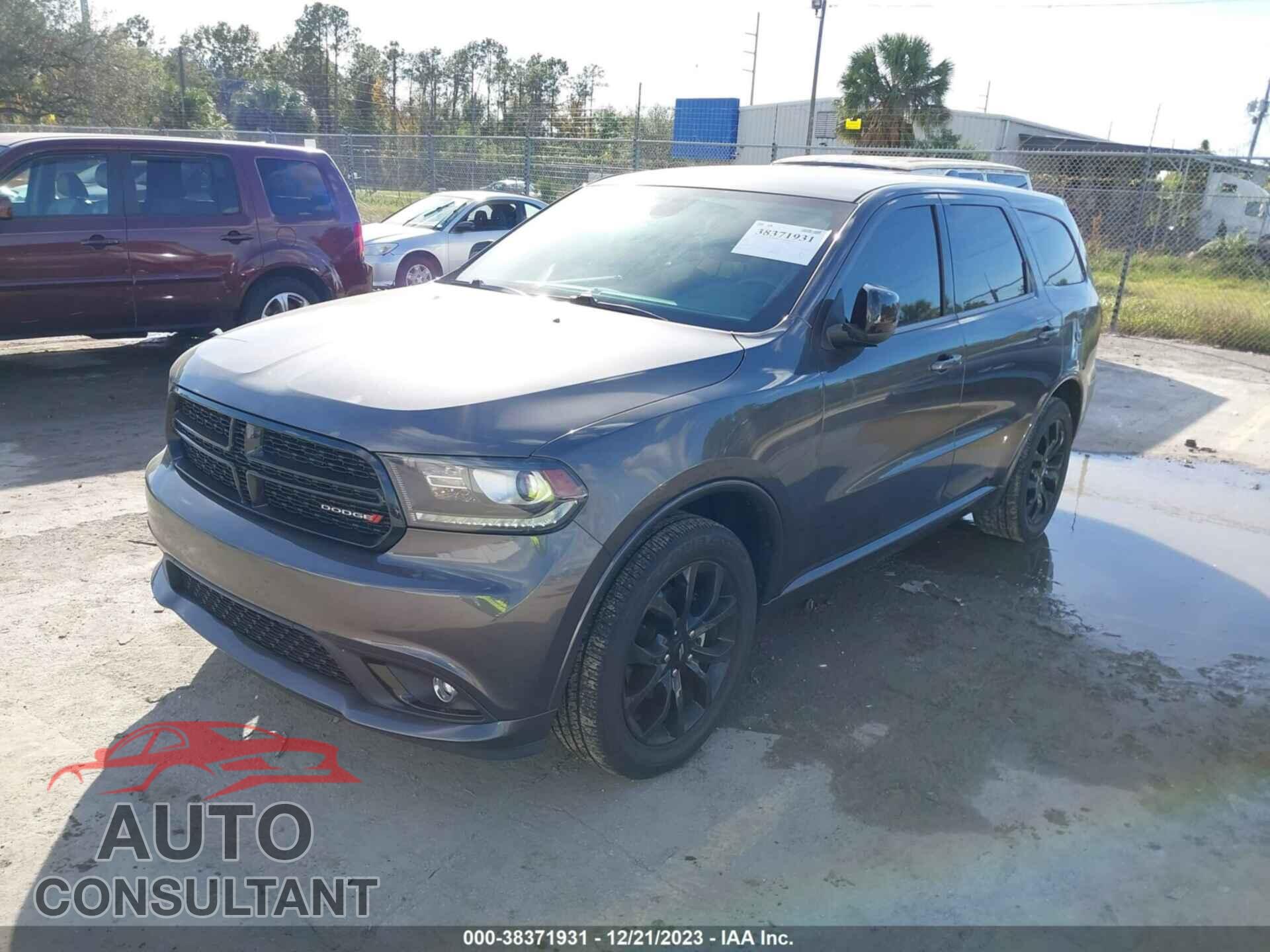 DODGE DURANGO 2019 - 1C4RDHAG2KC847657