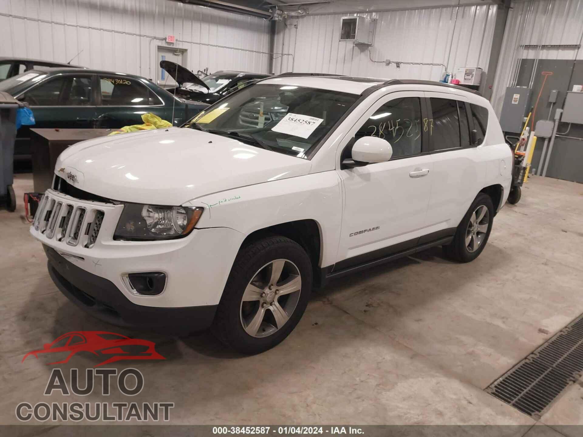 JEEP COMPASS 2017 - 1C4NJDEBXHD177843