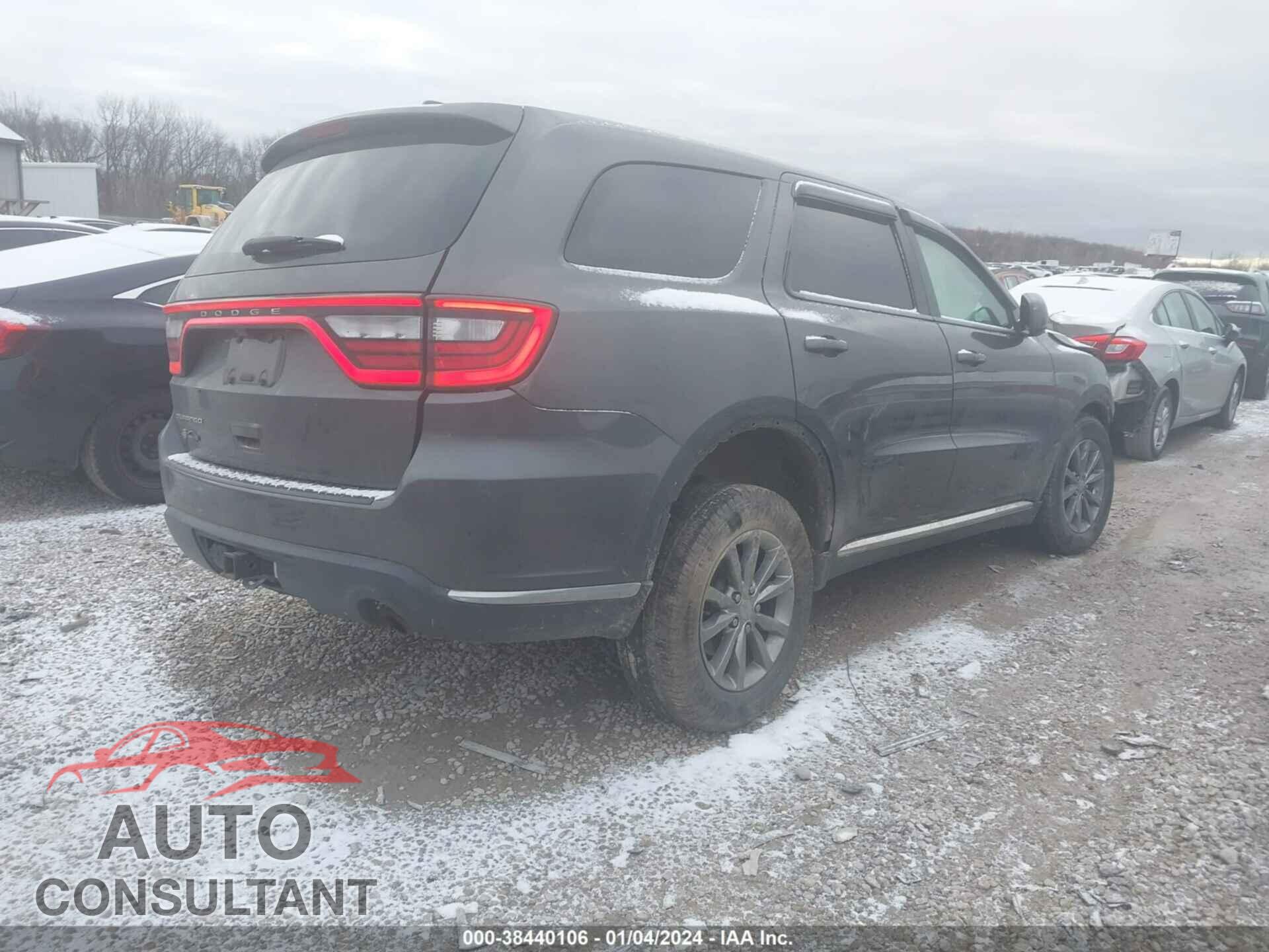 DODGE DURANGO 2018 - 1C4RDJAG8JC462576
