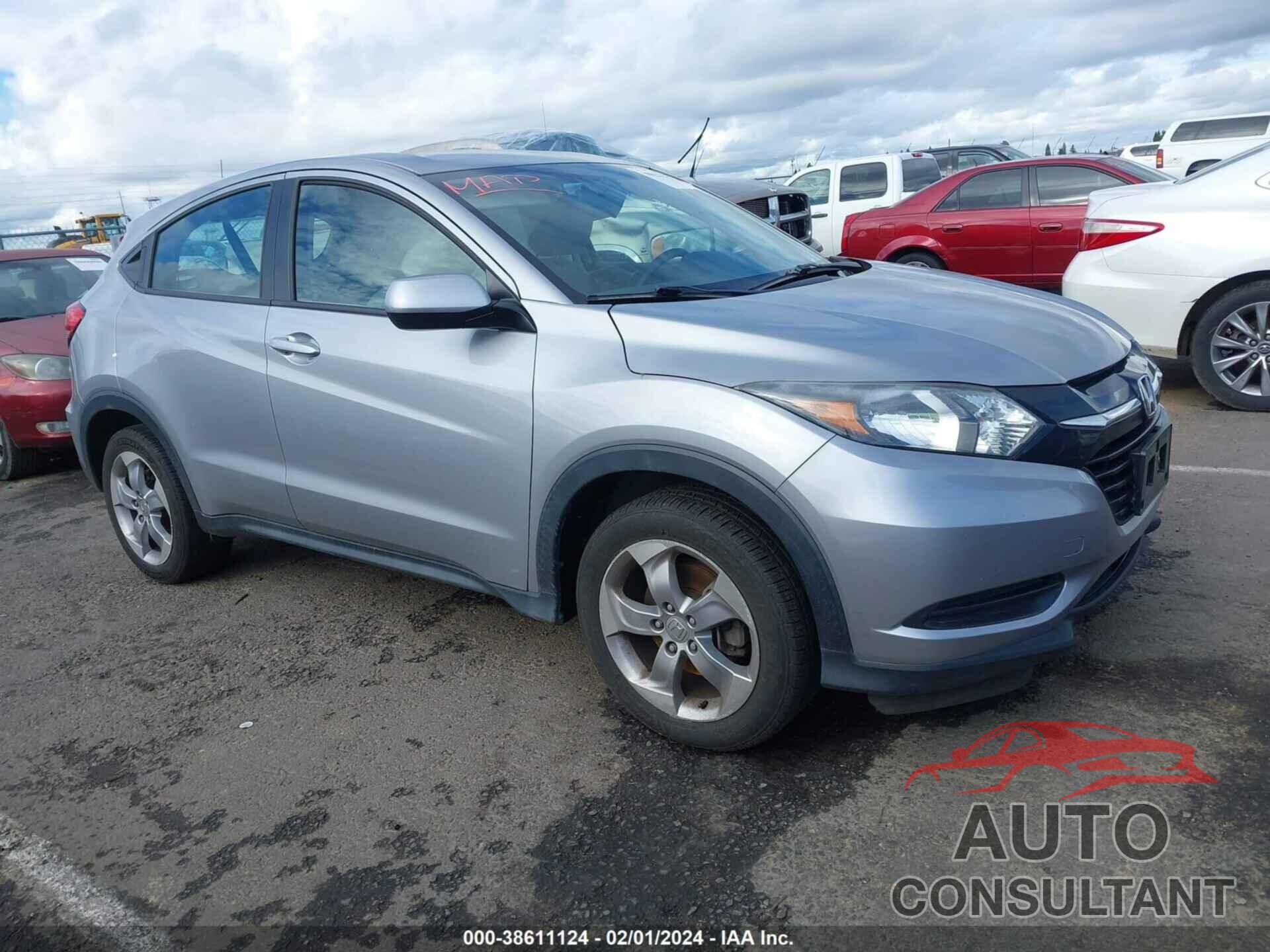 HONDA HR-V 2017 - 3CZRU6H31HG708577
