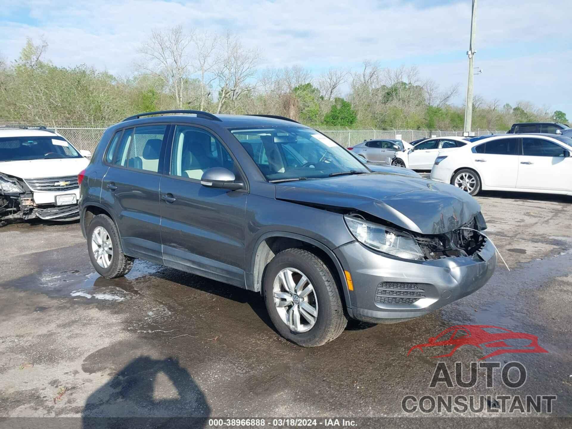 VOLKSWAGEN TIGUAN 2016 - WVGAV7AX0GW585059