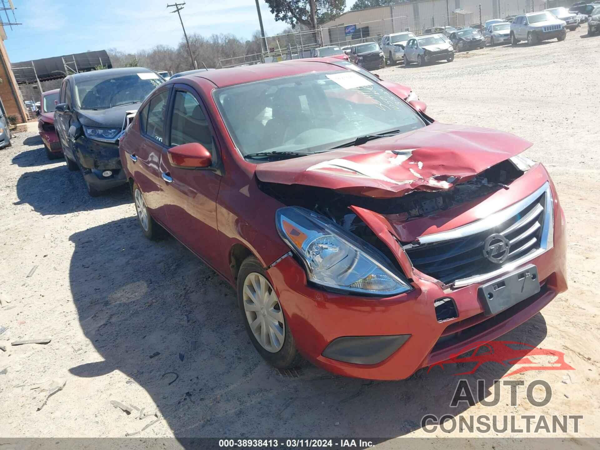 NISSAN VERSA 2018 - 3N1CN7AP2JL873839