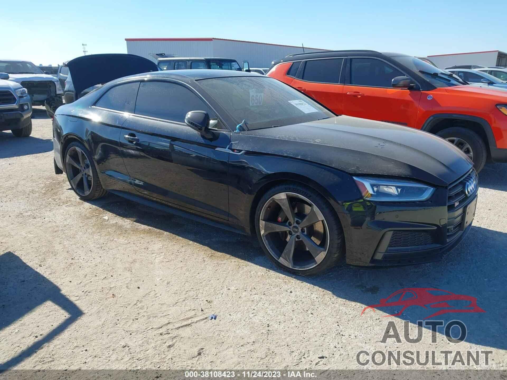 AUDI S5 2019 - WAUP4AF52KA078933