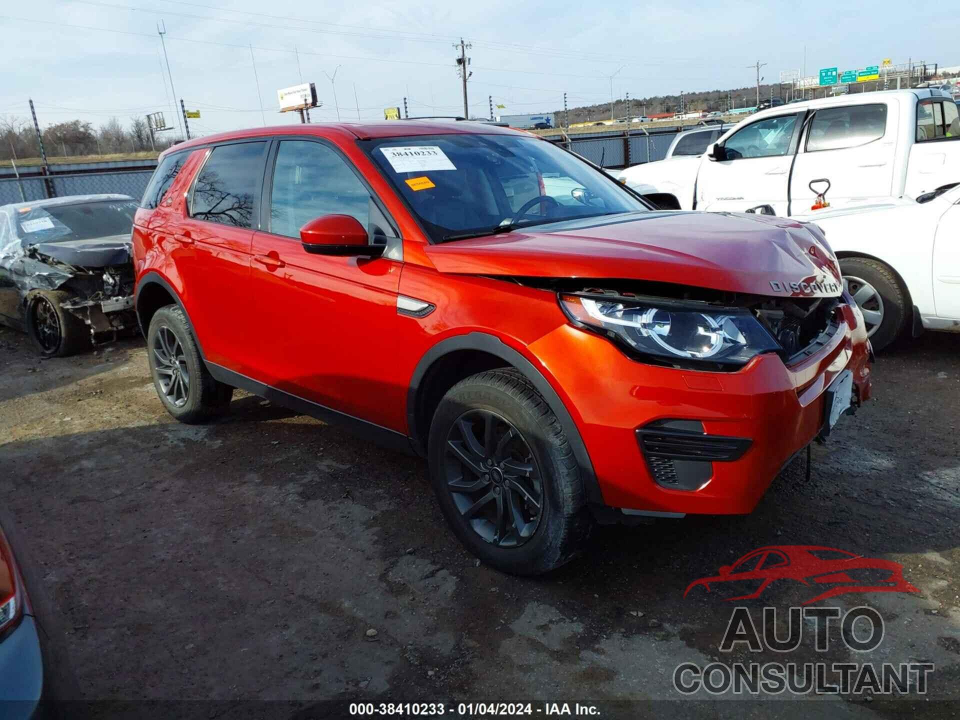 LAND ROVER DISCOVERY SPORT 2017 - SALCP2BG5HH714405