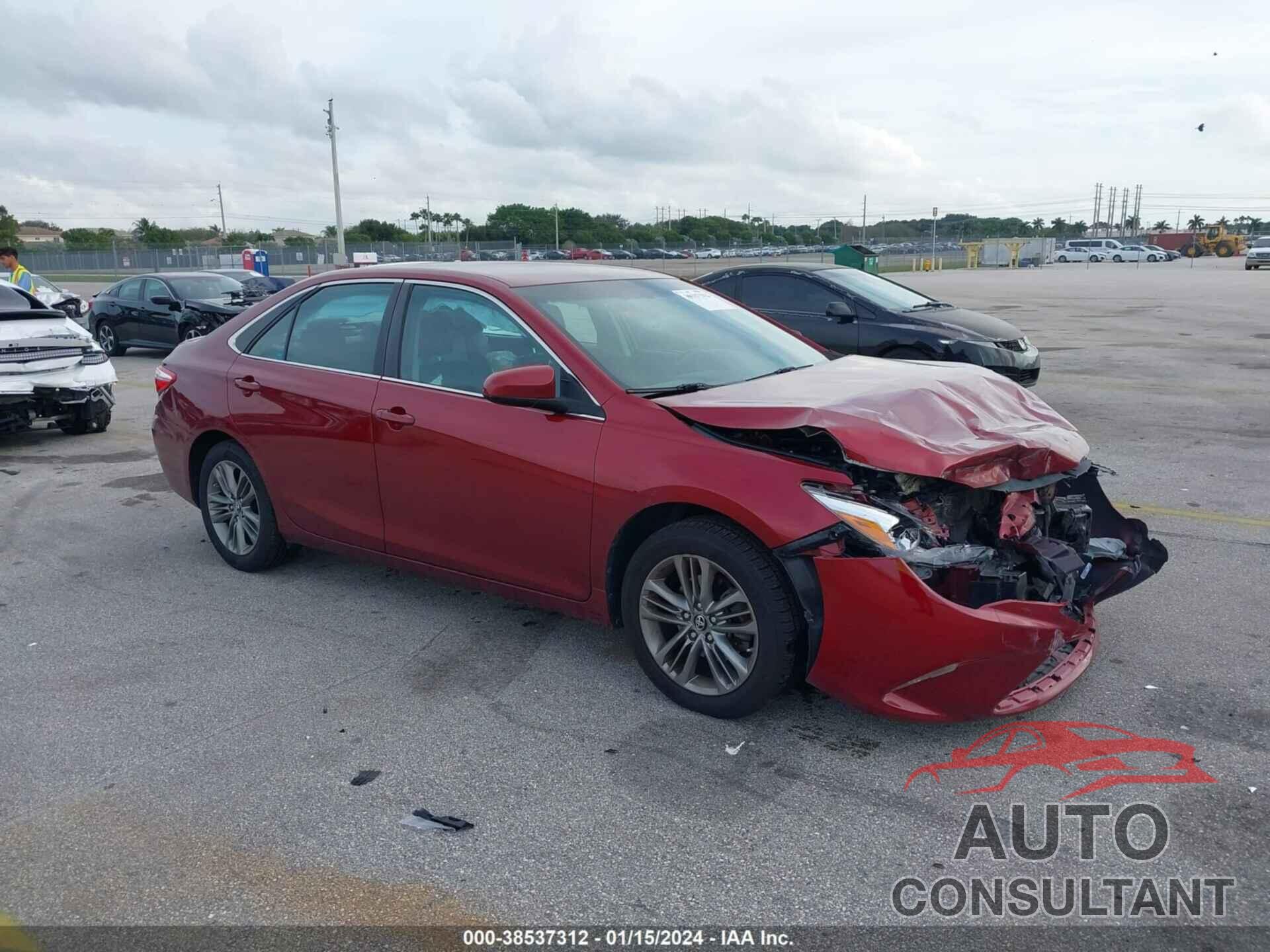 TOYOTA CAMRY 2016 - 4T1BF1FK4GU602047