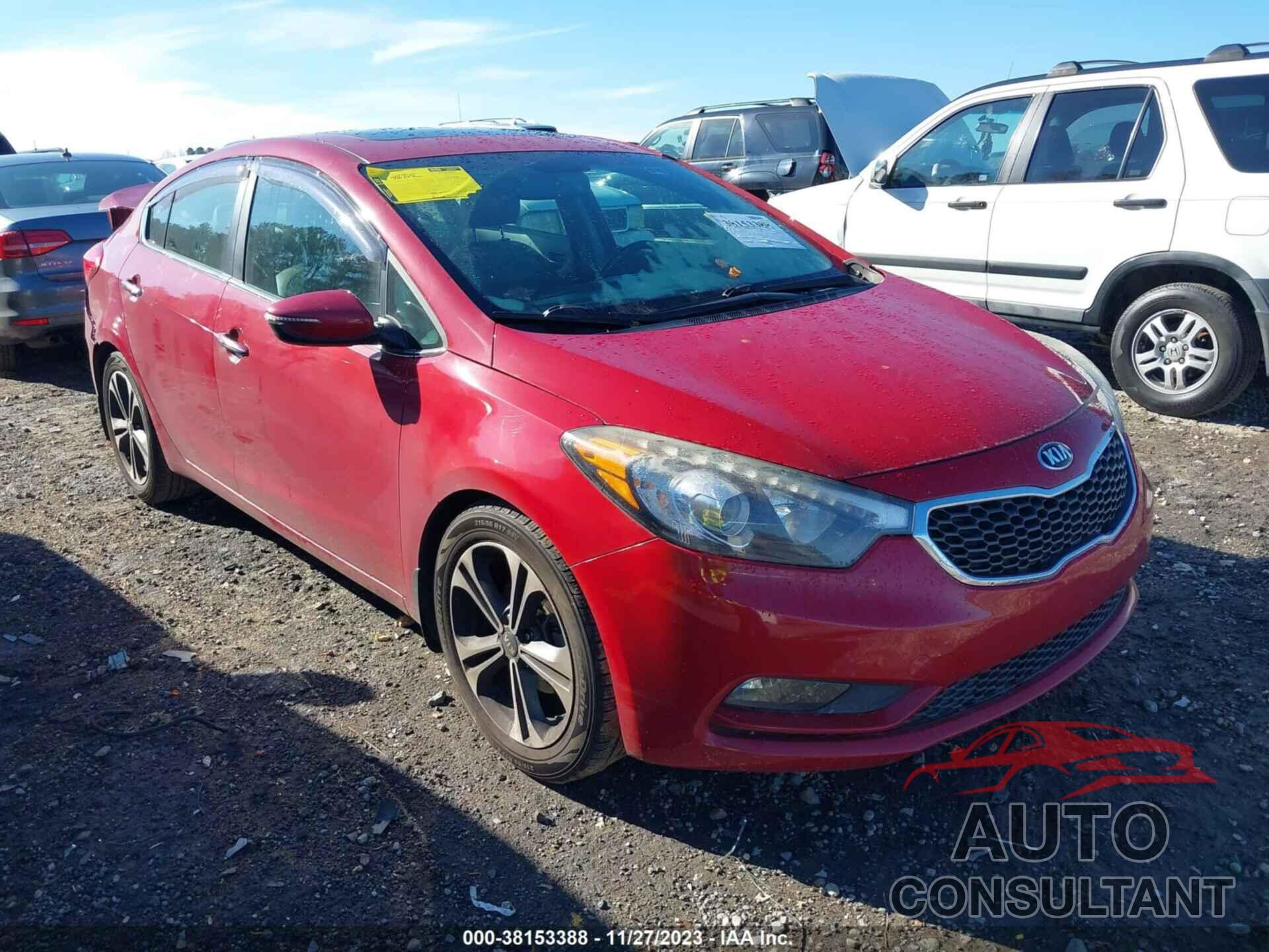 KIA FORTE 2016 - KNAFZ4A82G5519203