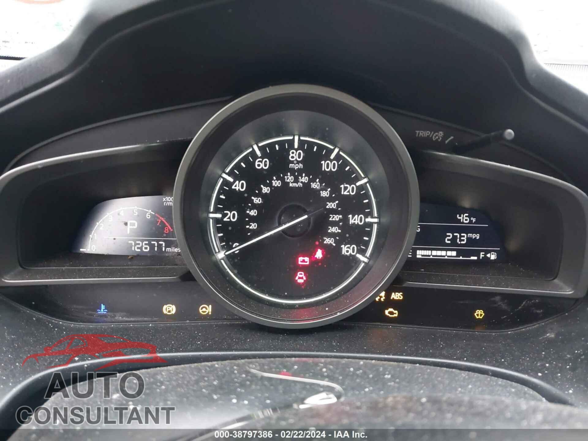 MAZDA 3 2017 - 3MZBN1K71HM100186