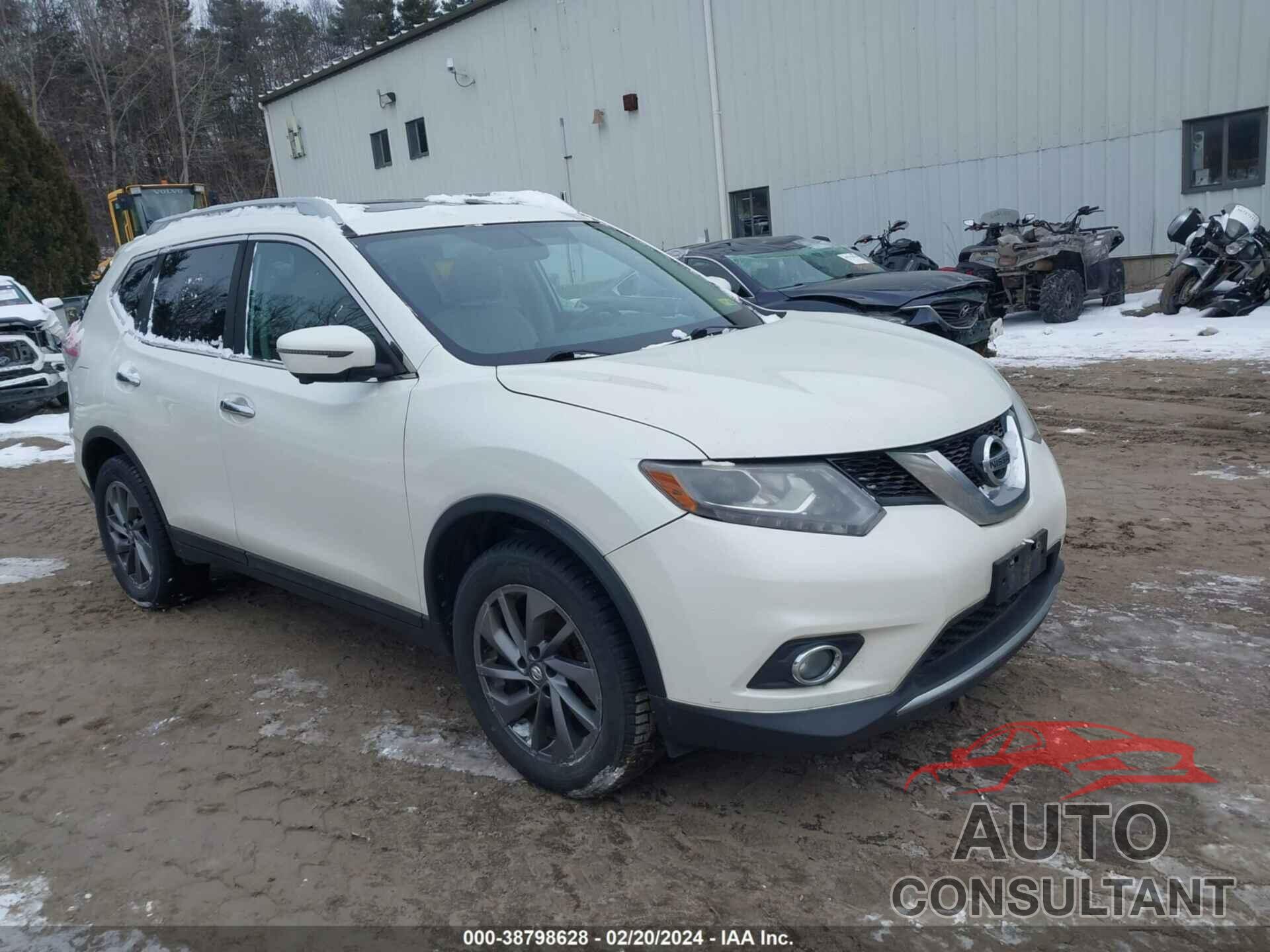 NISSAN ROGUE 2016 - 5N1AT2MV1GC852519