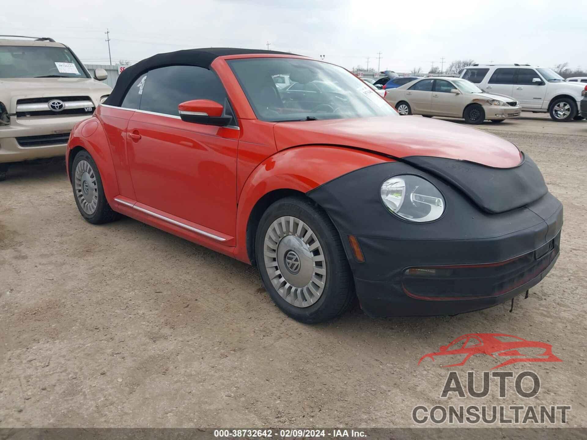 VOLKSWAGEN BEETLE 2016 - 3VW507AT4GM802384