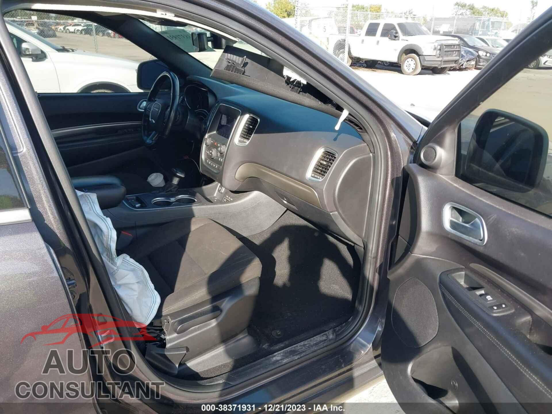 DODGE DURANGO 2019 - 1C4RDHAG2KC847657