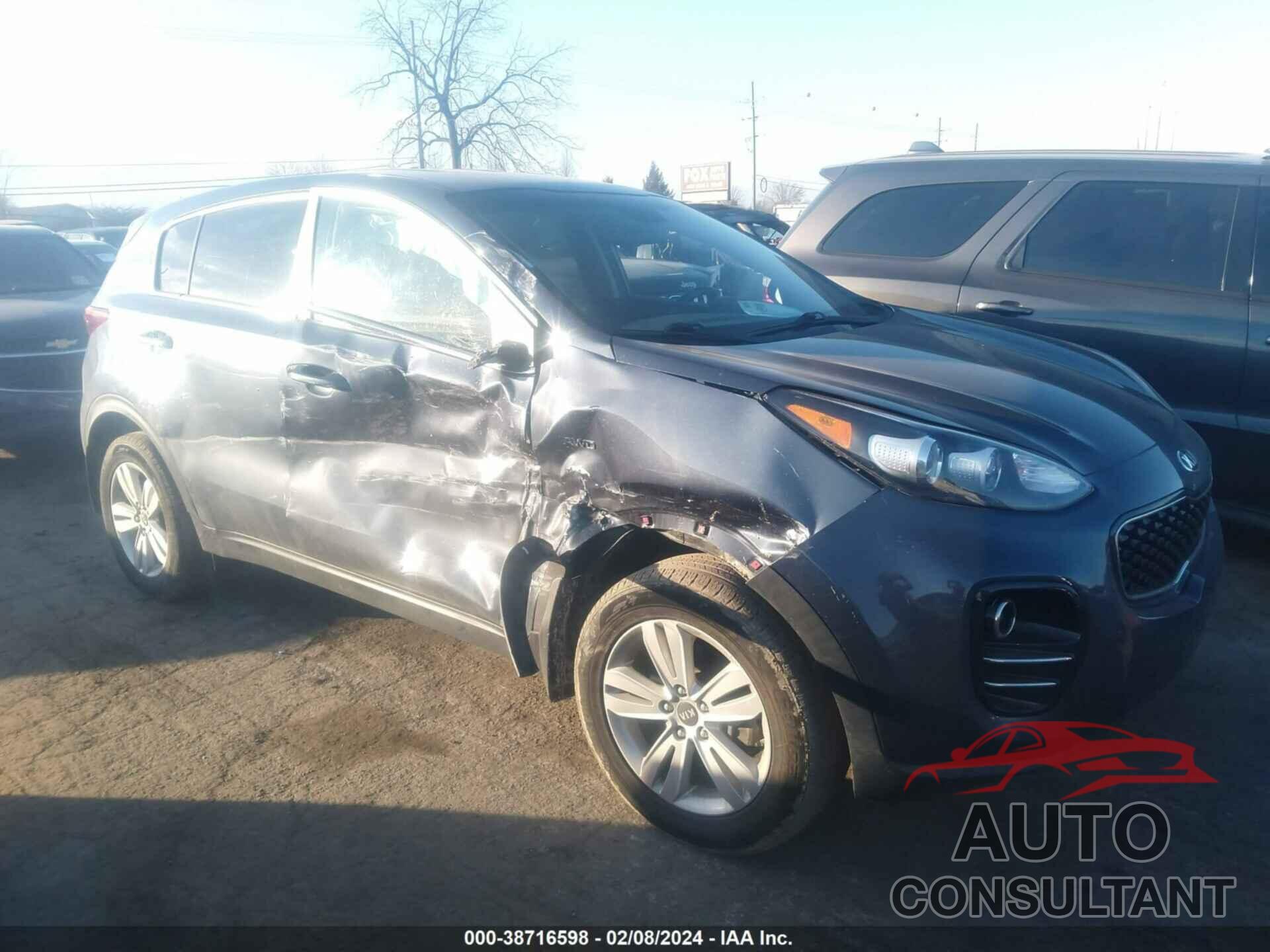 KIA SPORTAGE 2017 - KNDPMCAC9H7162998