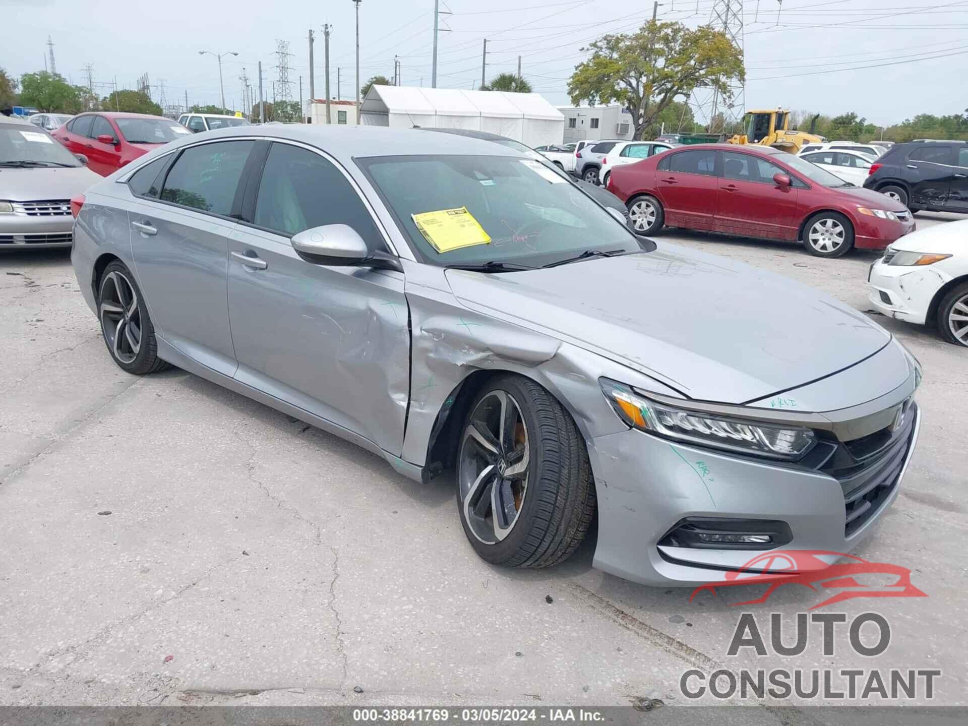 HONDA ACCORD 2019 - 1HGCV1F37KA099677
